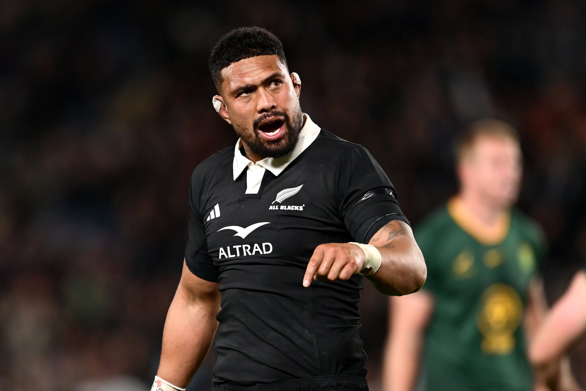 Ardie Savea secured a clutch turnover to seal the win over the Springboks. Photo / Getty Images
