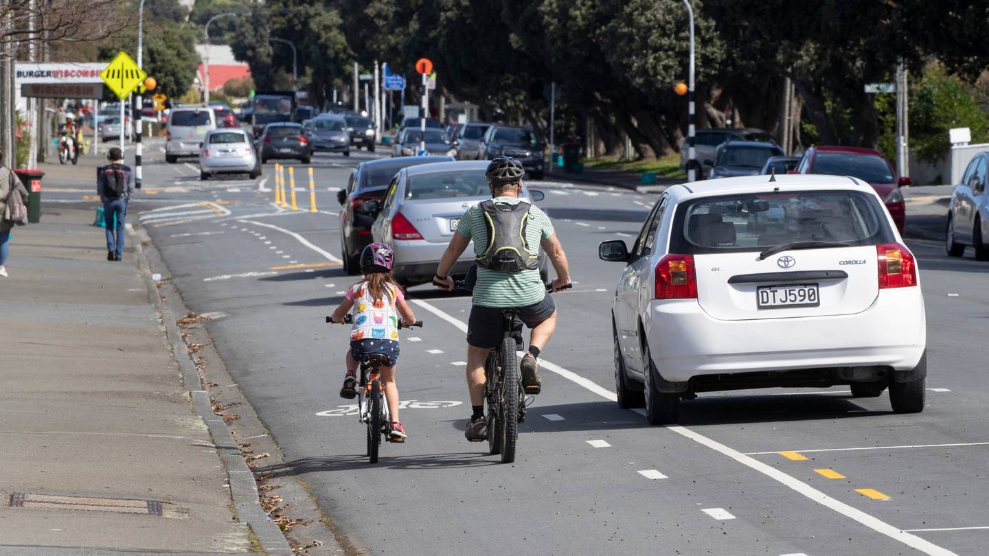 Island Bay cycleway. Photo / Mark Mitchell