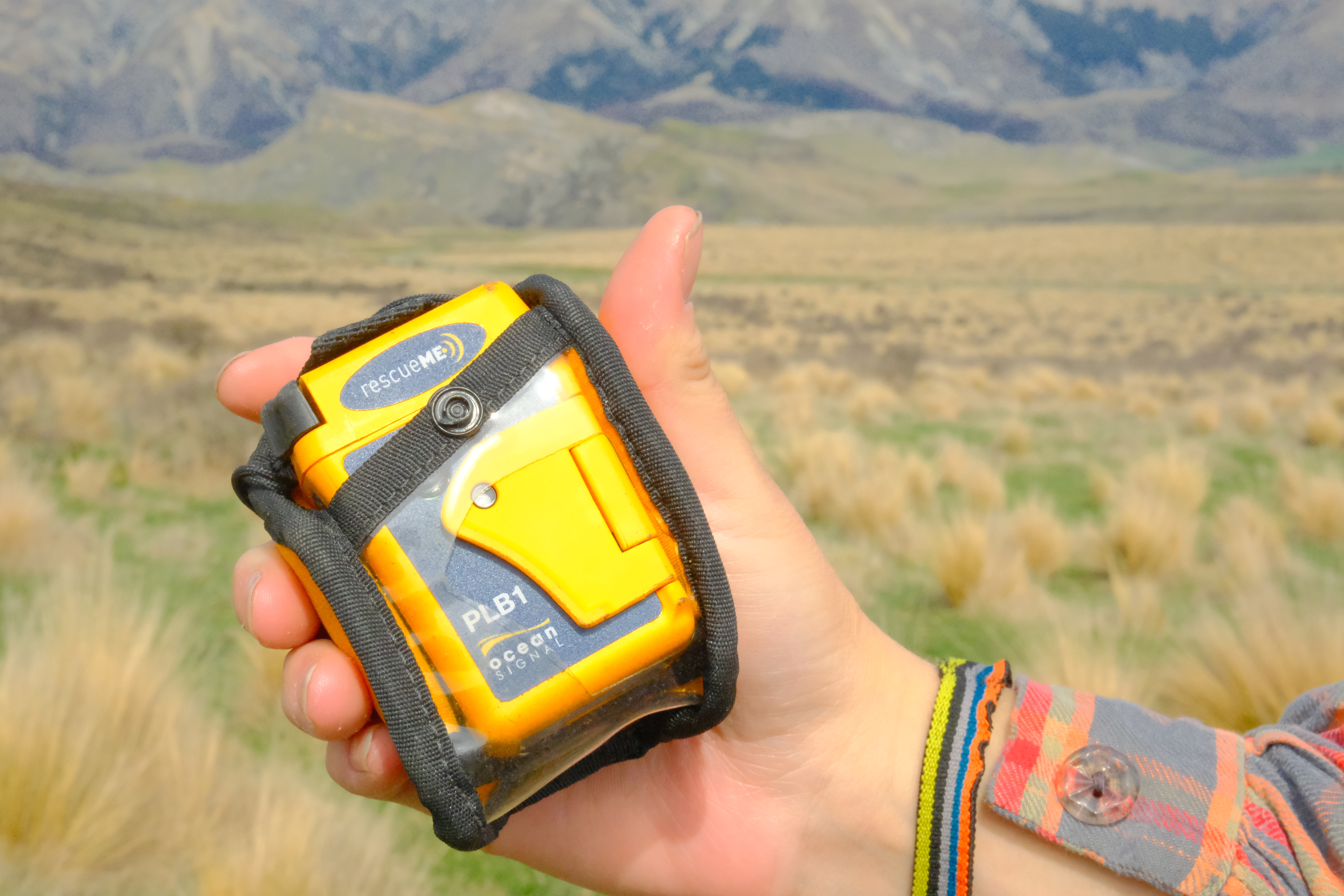 Carry a PLB to stay safe in the backcountry. Photo / Tsewang Nuru Sherpa