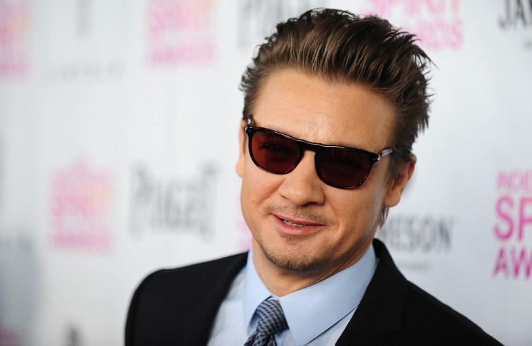 Jeremy Renner suffered more than 30 broken bones and a punctured lung after being run over by his snowcat. Photo / AP