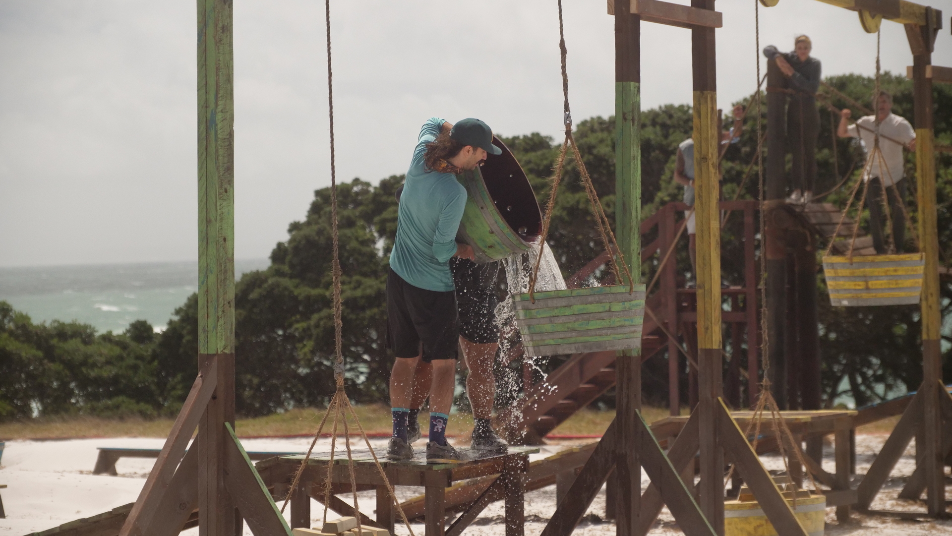 Kauri wins the team challenge. Photo / TVNZ