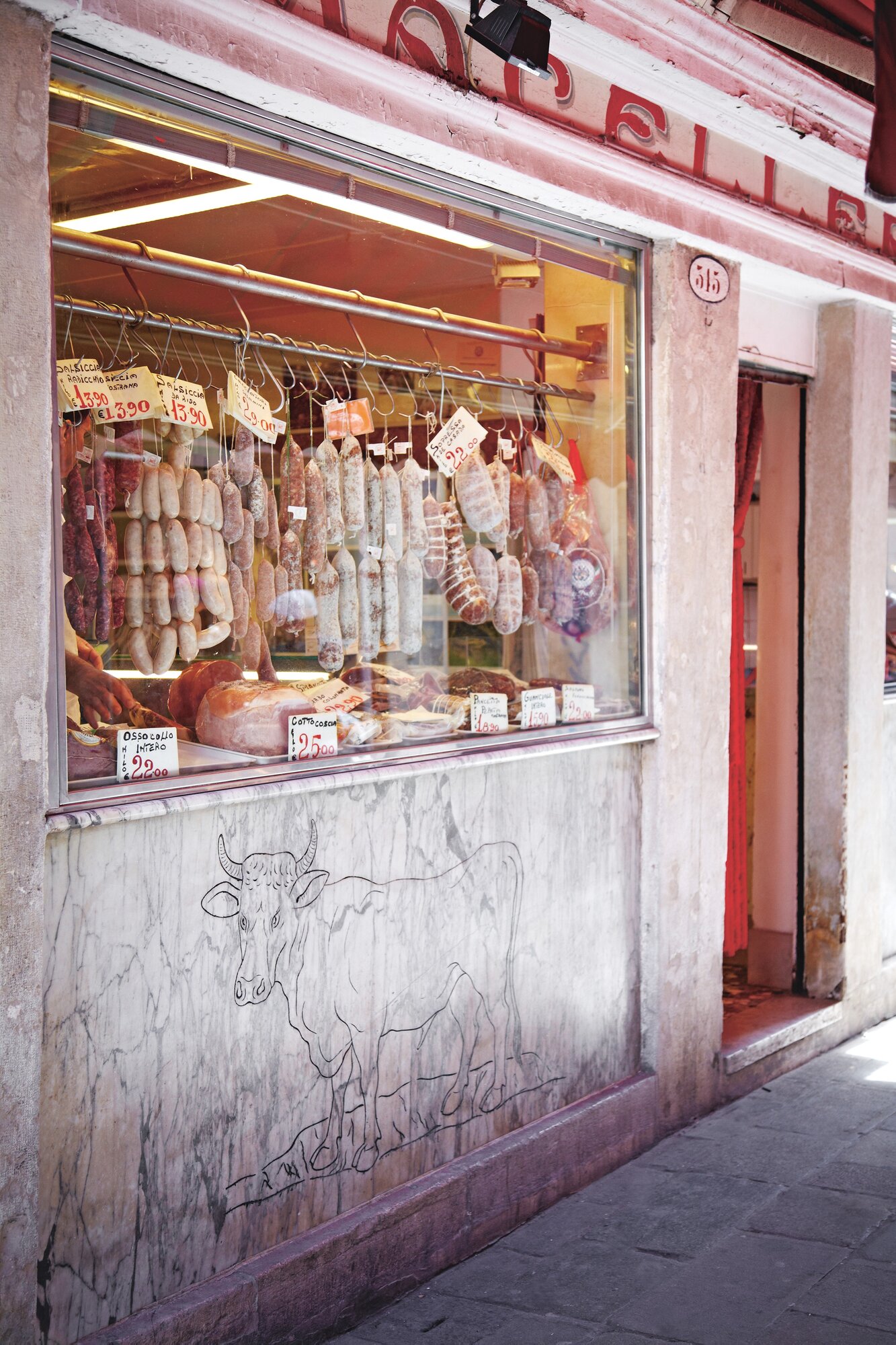 Specialty butchers and salumerias – which specialise in cured meat – offer a wealth of local delicacies. Photo / Gregoire Kalt