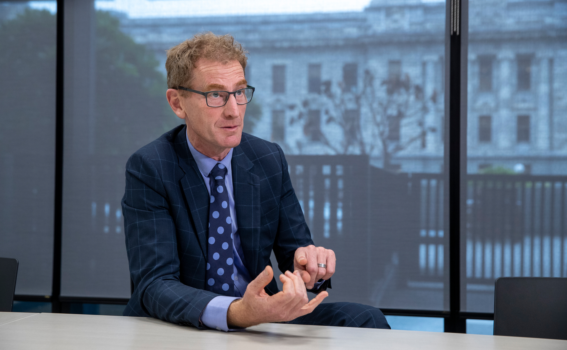 Andrew Hampton, NZSIS director general. Photo / Mark Mitchell