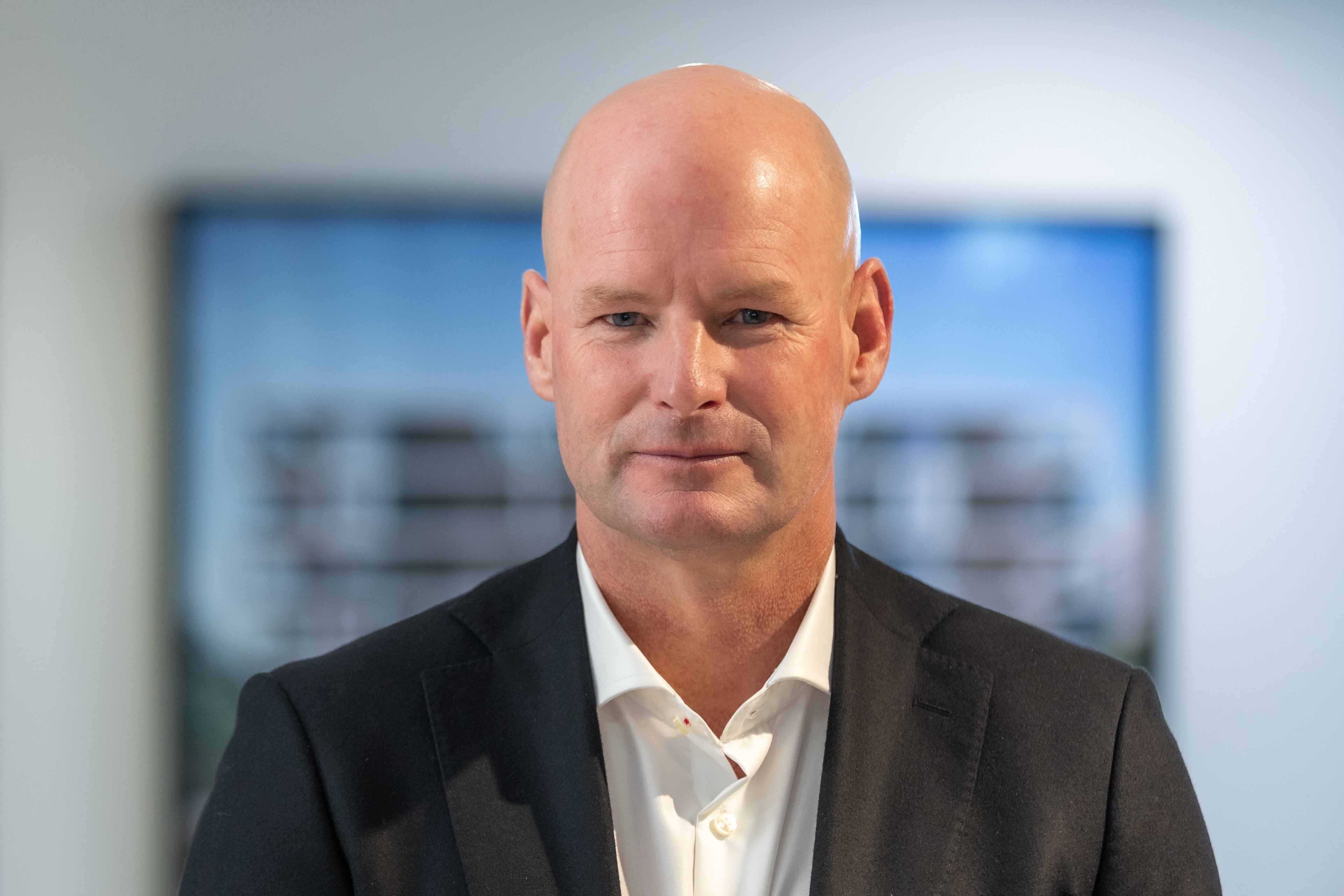 Precint Properties' CEO Scott Pritchard today announced the $300m push further into the apartment sector. Photo / Michael Craig