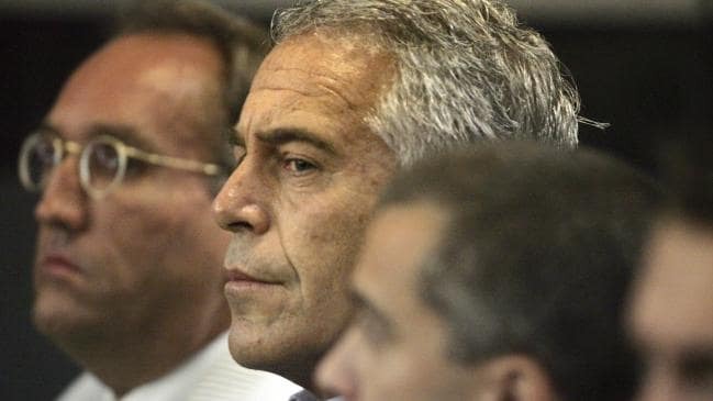 Billionaire Jeffrey Epstein (above in a Florida court) is charged with trafficking underage girls for sex at his luxury homes. Photo / AP