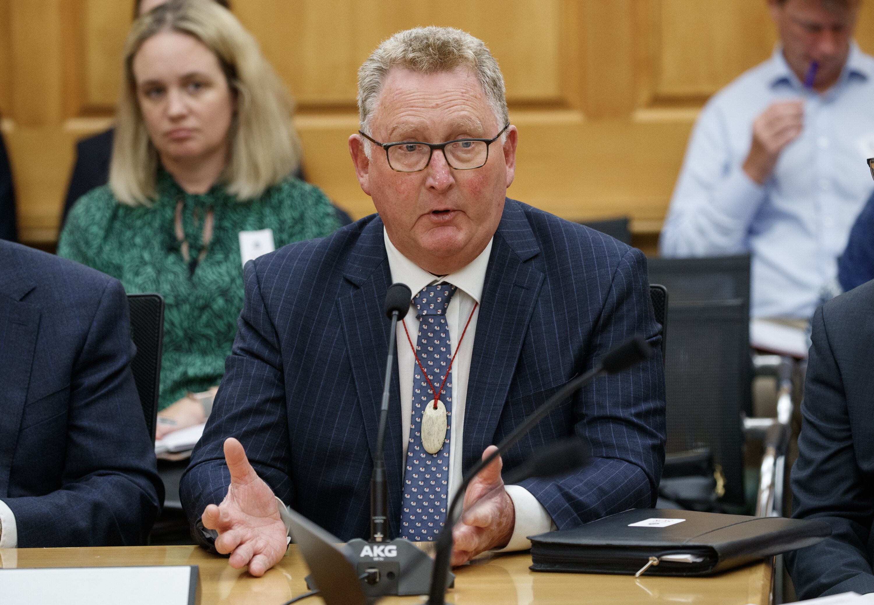 Former Reserve Bank governor Adrian Orr left a meeting with Nicola Willis early after expressing frustration over the bank's relationship with the Treasury. Photo / Mark Mitchell 