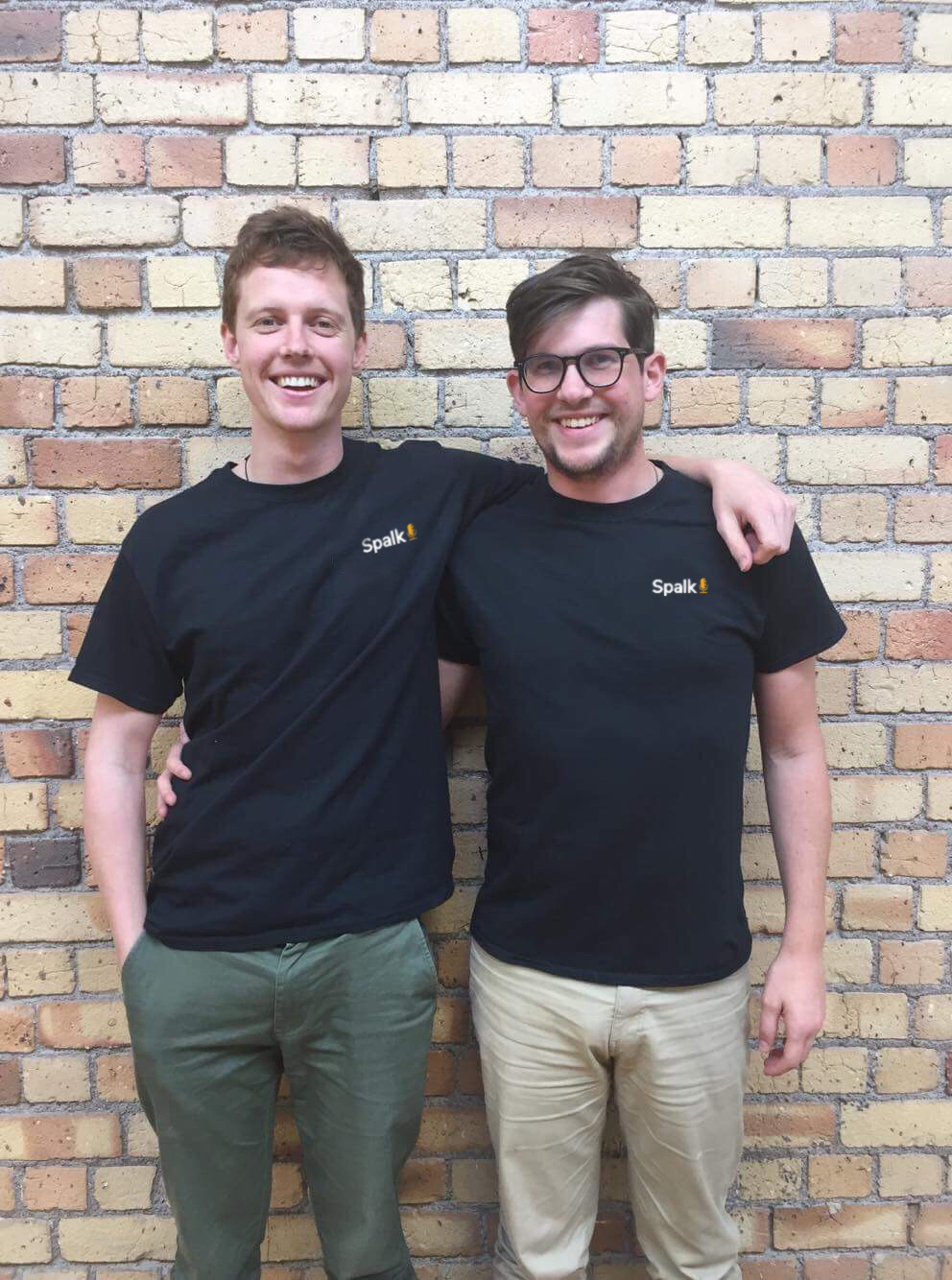 Spalk co-founders Michael Prendergast (left) and Ben Reynolds. Photo / Supplied