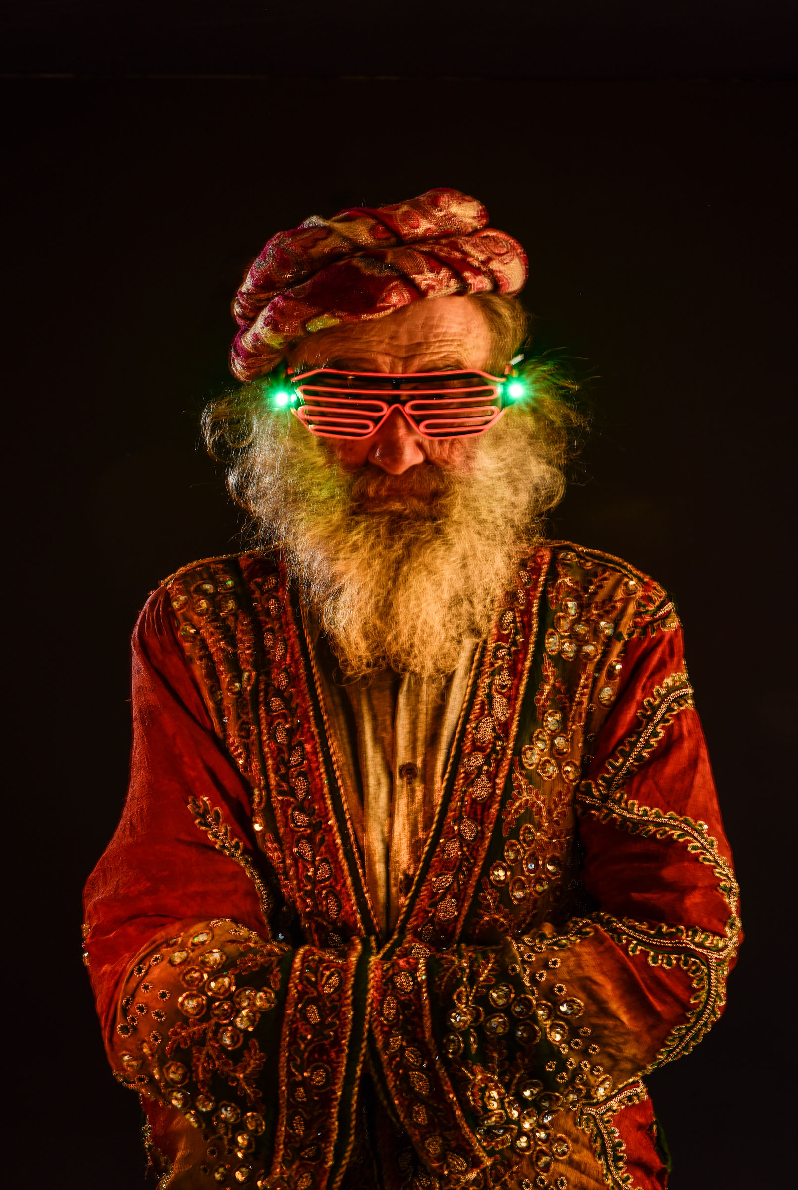 Horatio T. Birdbath was a well-known character among the Fremantle artist community. Photo / Vittorio Natoli