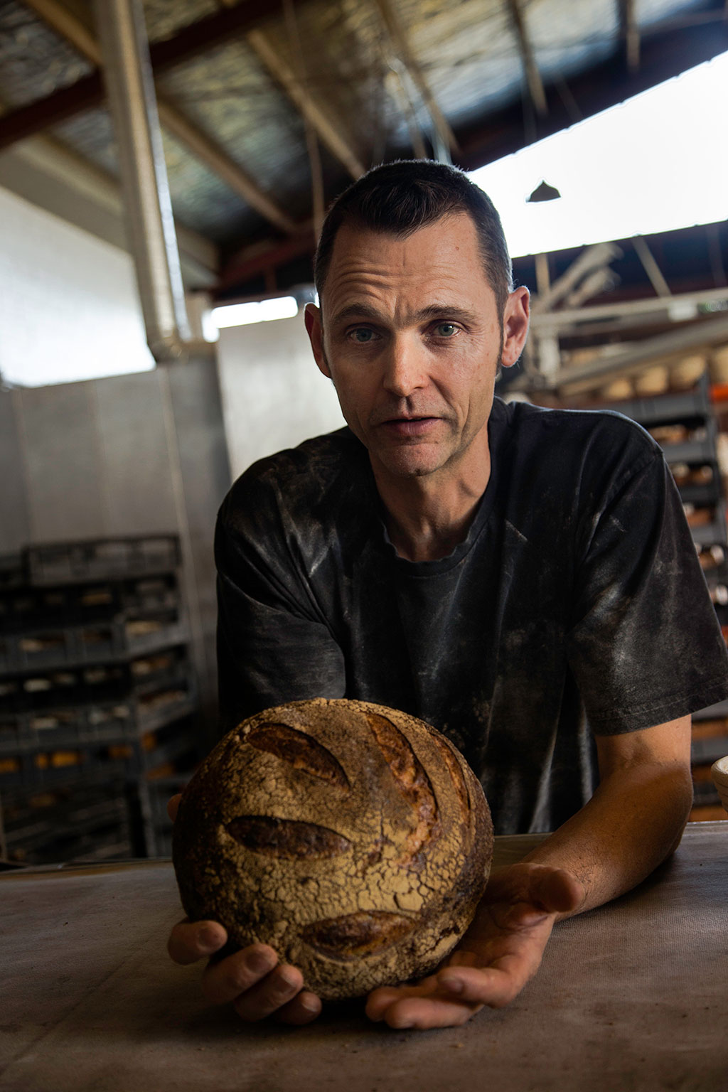 Andrew Fearnside, owner of Wild Wheat.
