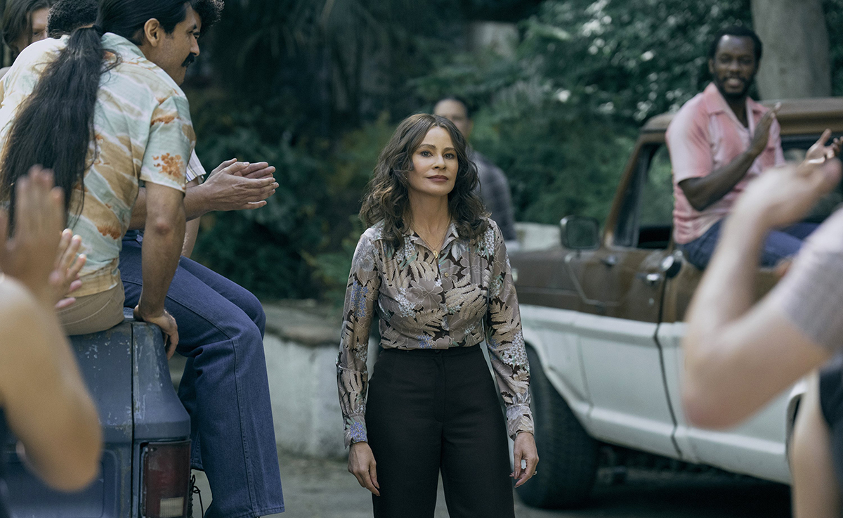 Sofia Vergara as Colombian drug lord Griselda Blanco in the Netflix series ‘Griselda’. Photo / Netflix via AP
