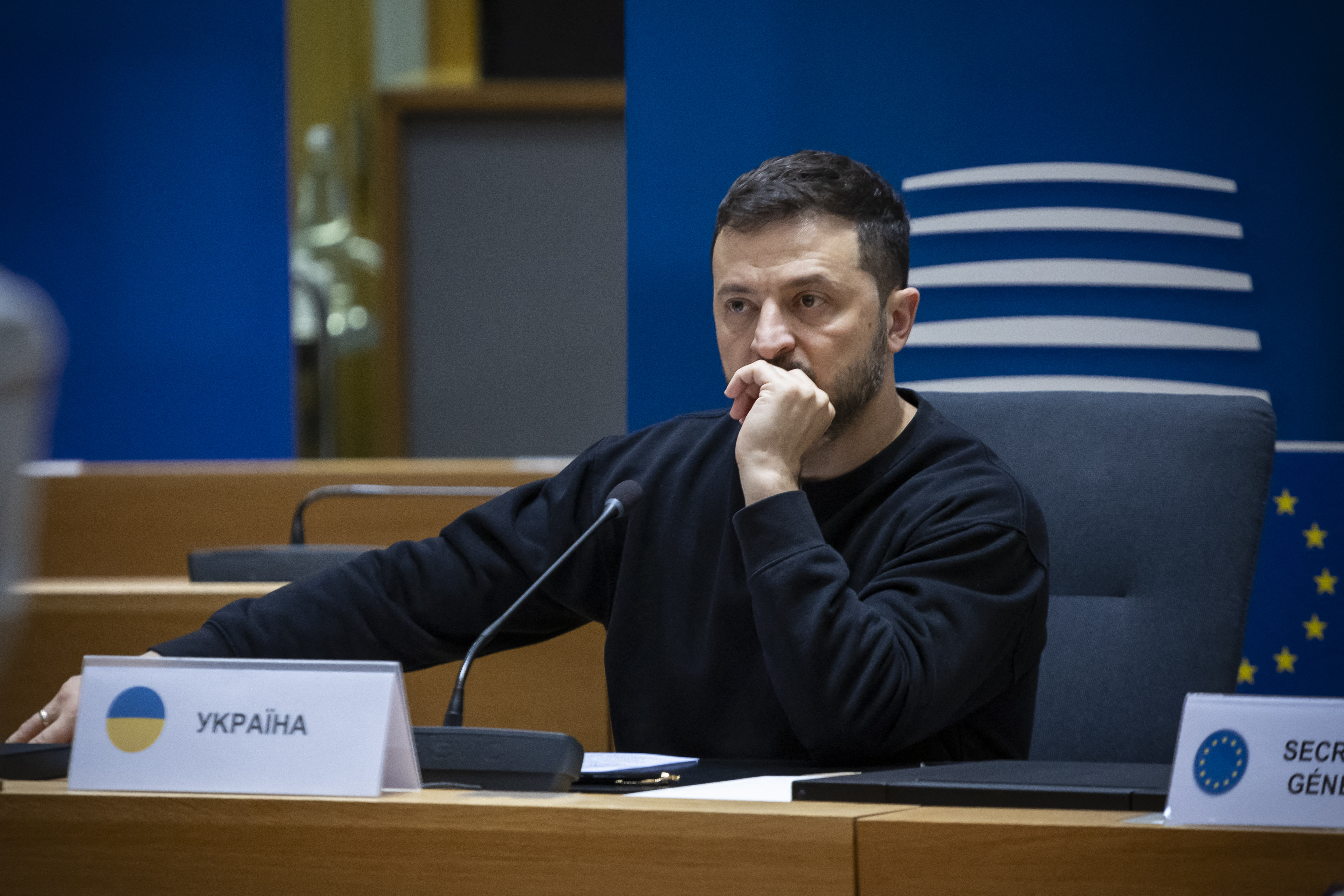 Donald Trump has slammed Ukrainian leader Volodymyr Zelenskyy (pictured) for failing to seek peace with Moscow. Photo / AFP