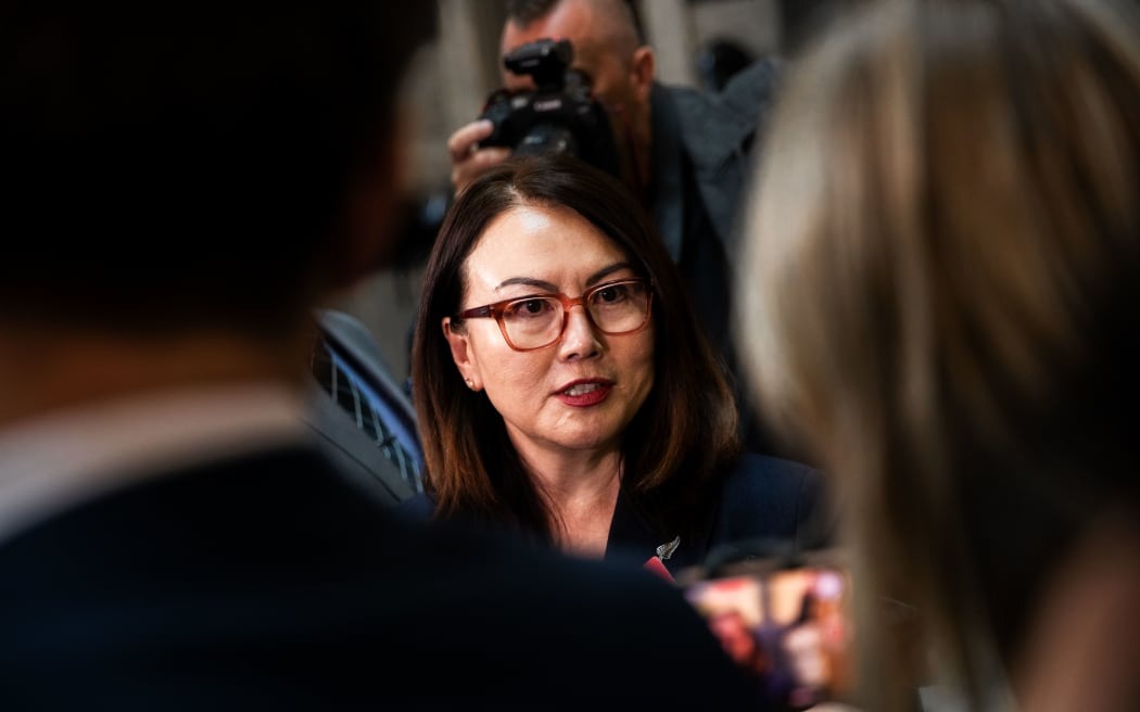 Melissa Lee's original 2022 member’s bill requiring a minimum three-year expiry period for retail gift cards has passed in Parliament. Photo / Samuel Rillstone, RNZ
