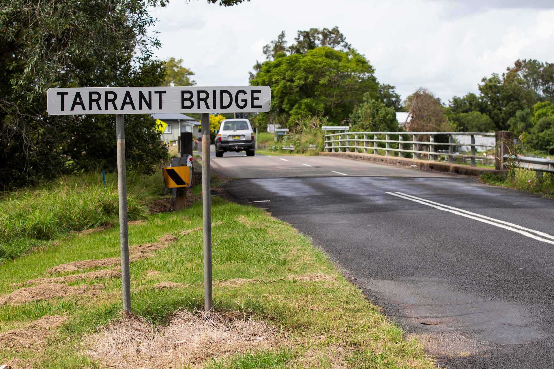 Tarrant Bridge in the town of Grafton, New South Wales, where Brenton Tarrant grew up. Photo / Leon Menzies