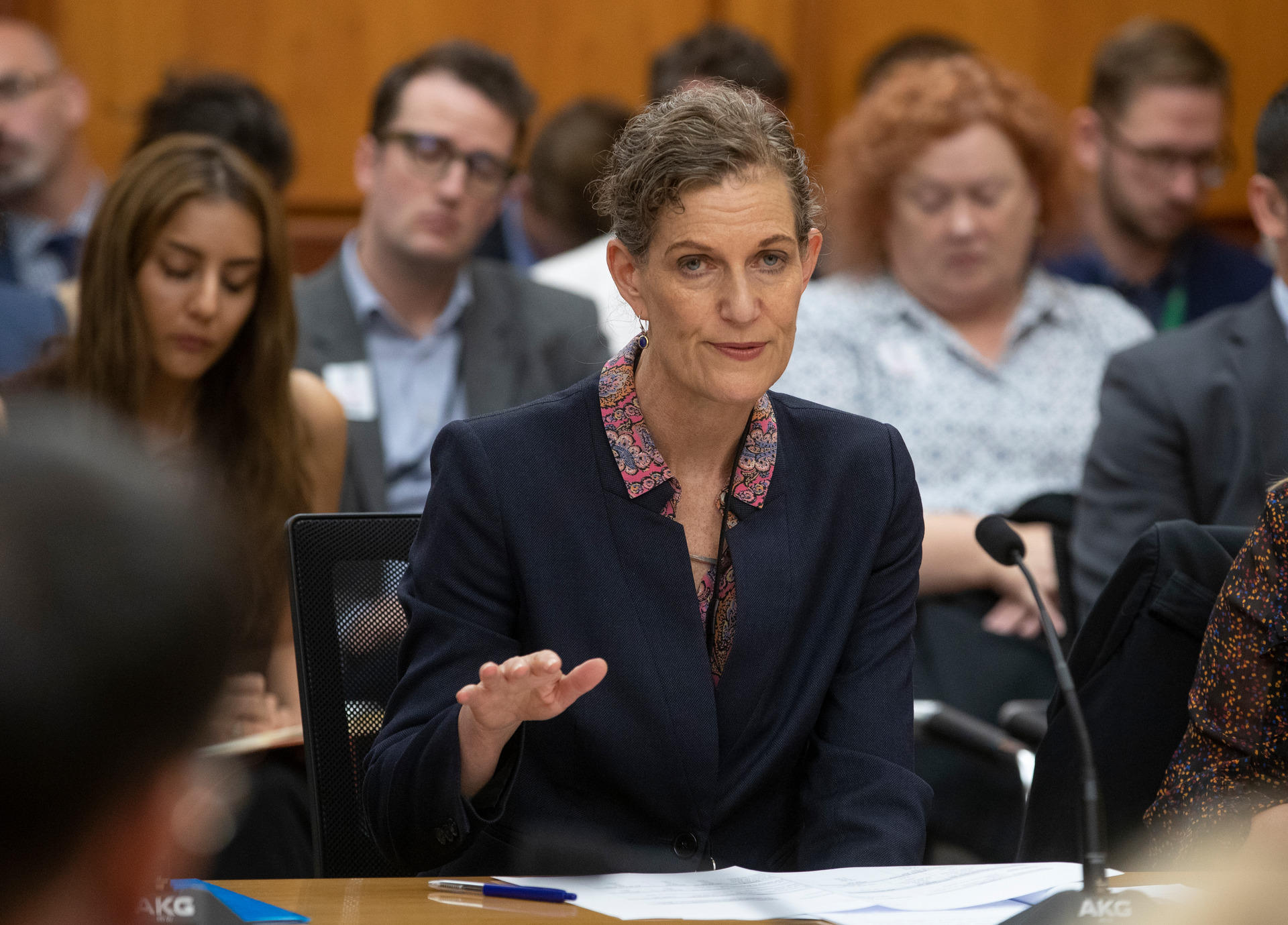A review, led by SIS director Rebecca Kitteridge (pictured), of the Government's readiness to handle a Covid outbreak has found a number of areas to improve. Photo / Mark Mitchell