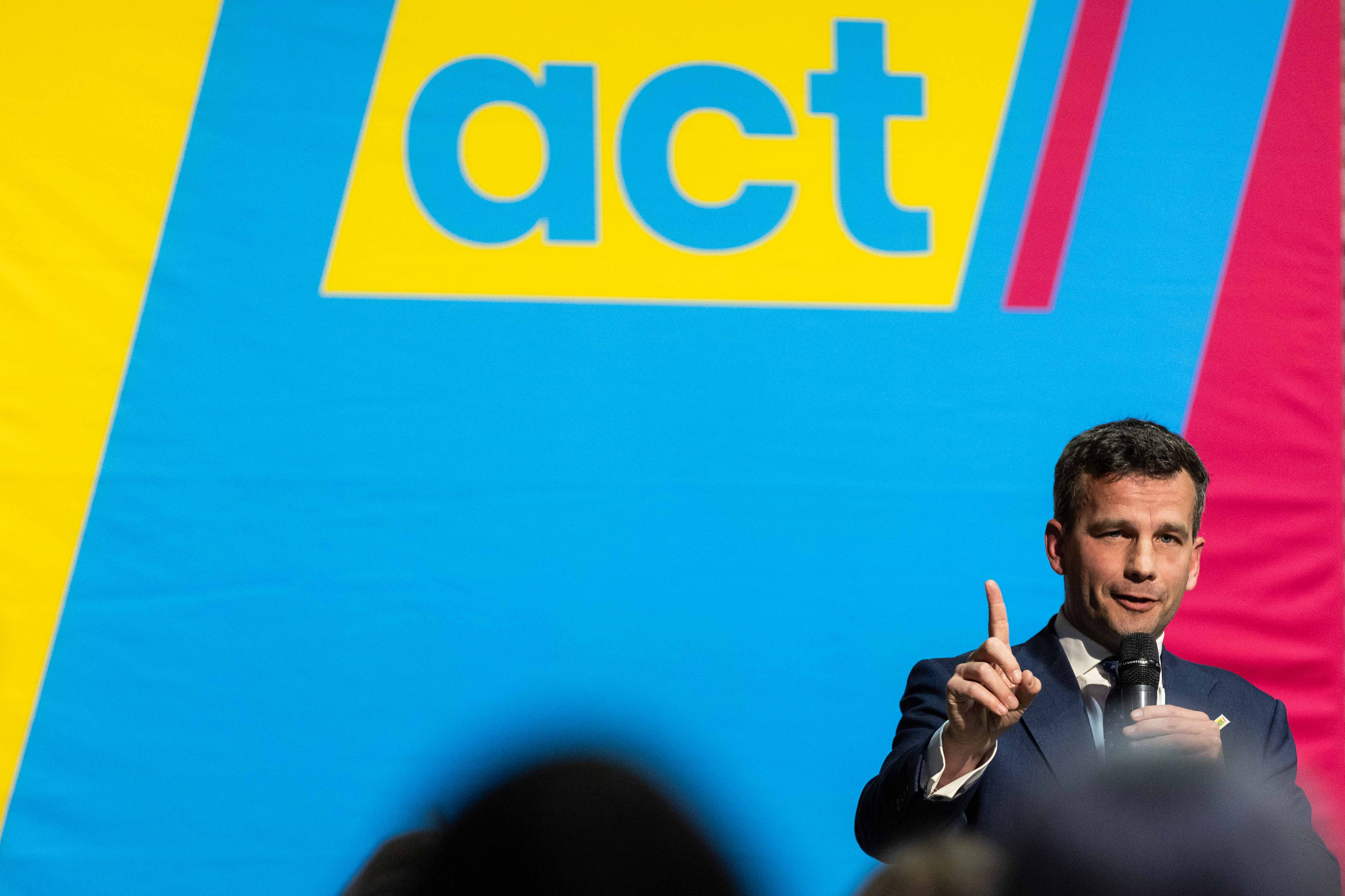 Act Party leader David Seymour has brought back charter or partnership schools under his party's coalition agreement with National. Photo / Alex Cairns