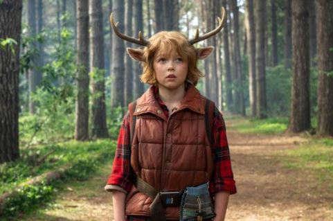 Christian Convery plays Gus, a human-deer hybrid. Photo / Supplied