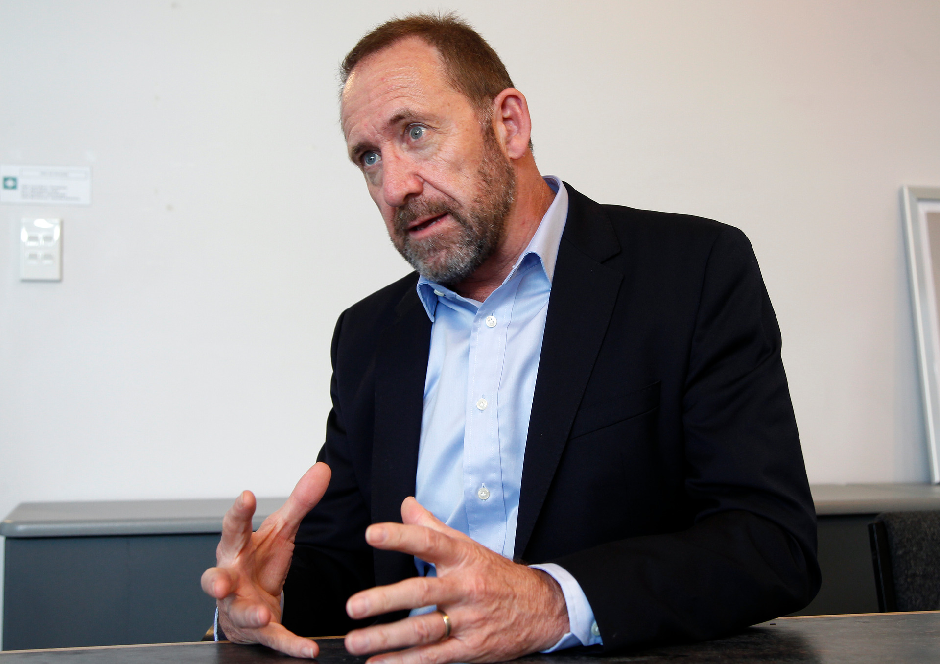 Justice Minister Andrew Little has stated the Government's lack of enthusiasm for extending Parliamentary terms to four years. Photo / NZME
