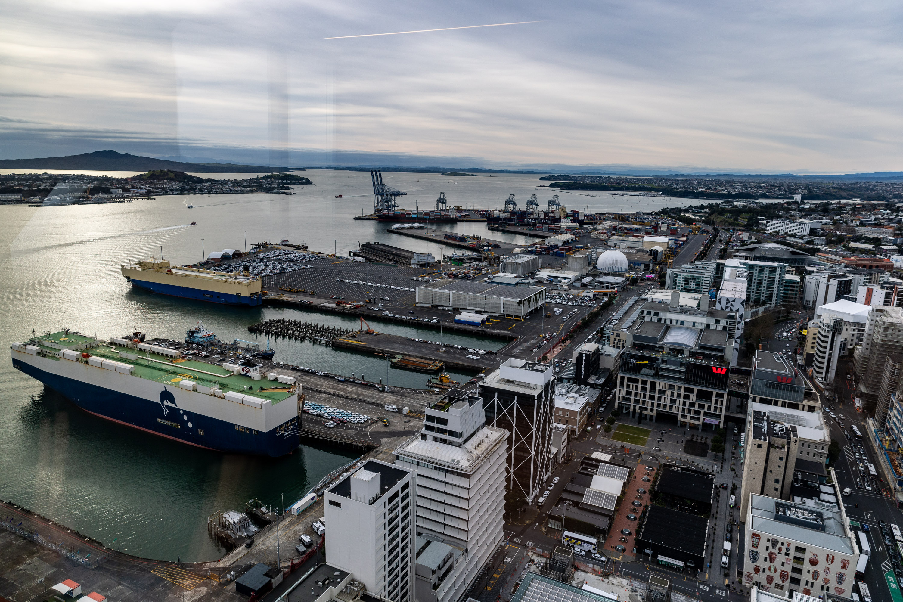 The NZSIS says one reason councils are targets for foreign interference and espionage is because they have decision-making powers over national infrastructure, such as Port of Auckland. Photo / Michael Craig