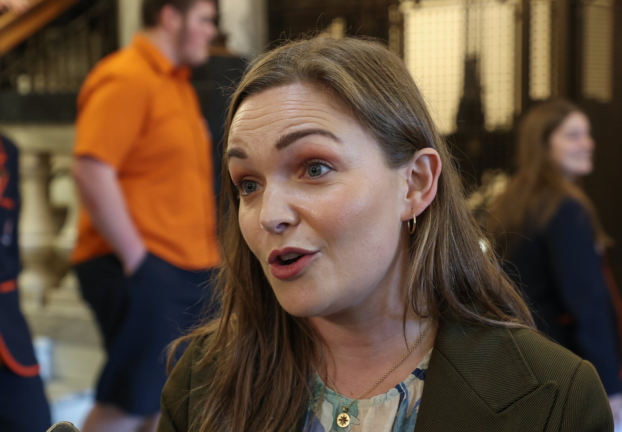 National MP Katie Nimon speaking in response to Nash's remarks. Photo /  Mark Mitchell