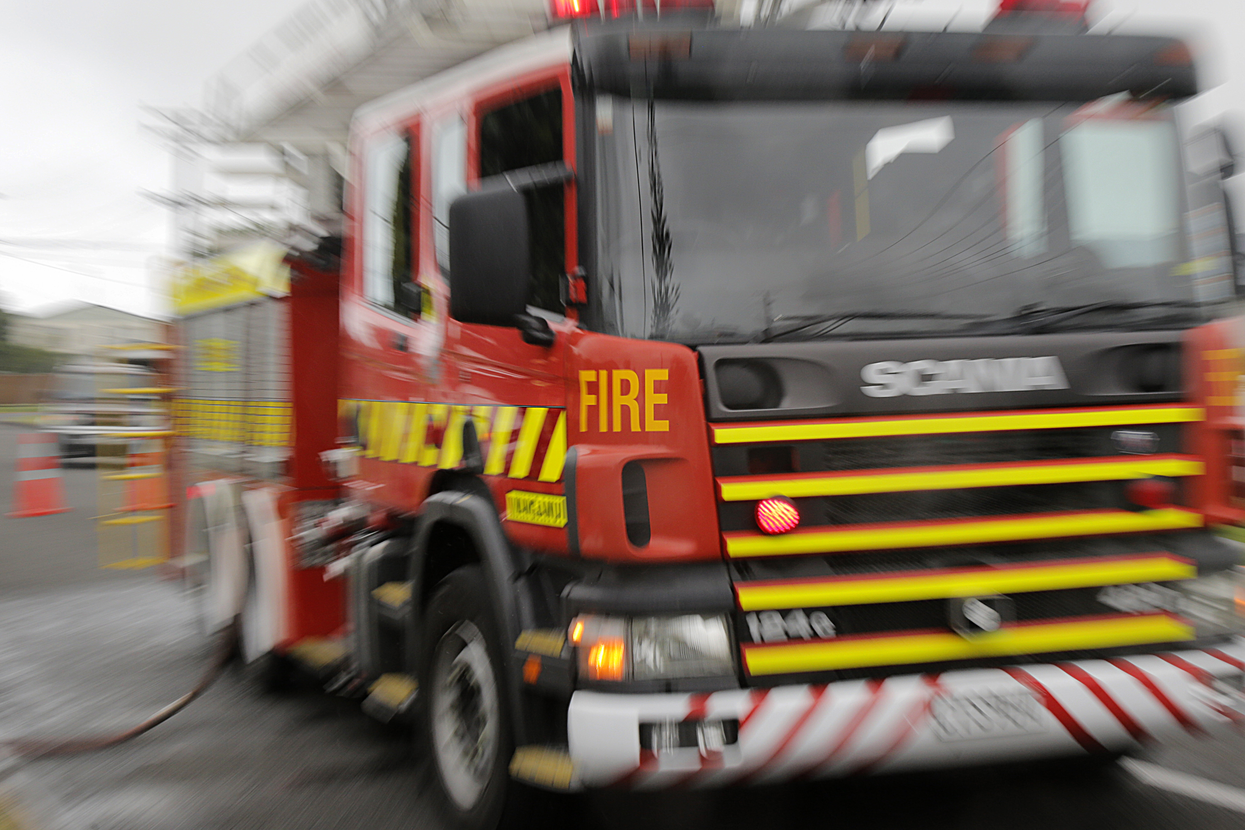 Crews battled a 4ha vegetation fire south of Kawakawa in Northland this afternoon. Photo / NZME