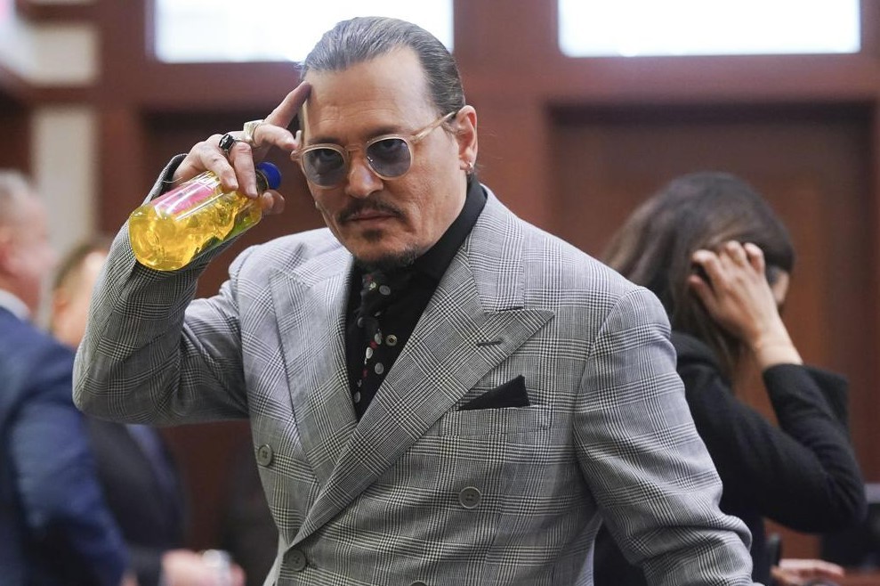 The jury found the 2018 op-ed to be defamatory toward Johnny Depp. Photo / AP