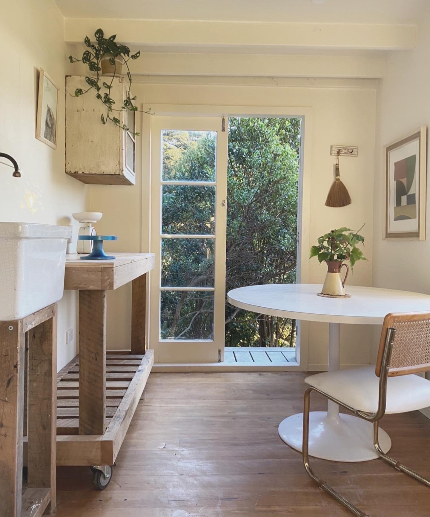 Deborah’s studio was built by her husband Niels Meyer-Westfeld.