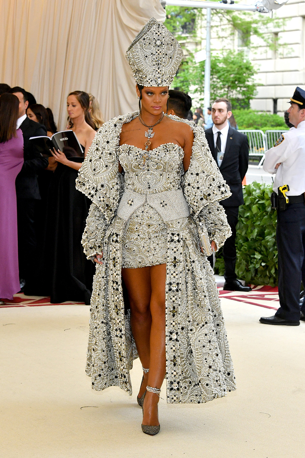 Maison Margiela, courtesy of Rihanna. Picture / Getty Images