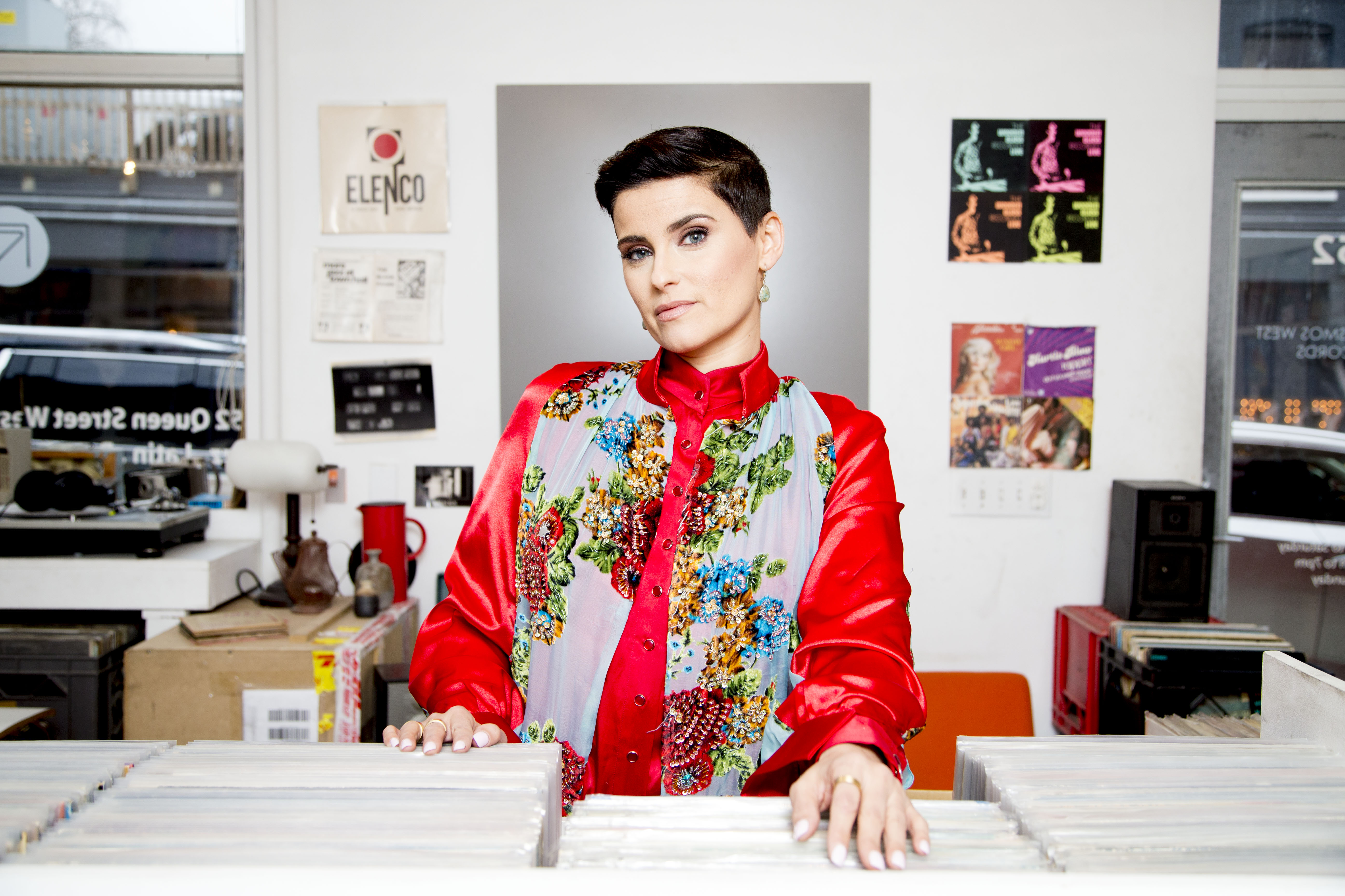 Nelly Furtado photographed at Cosmic Records, March 8, 2017. Photo / Getty 