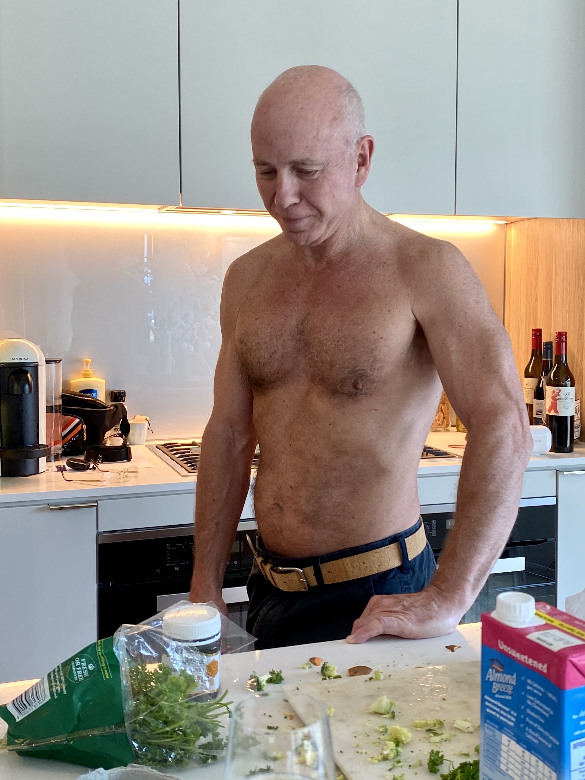 Philip Polkinghorne showed off his culinary skills in photos sent to Madison Ashton. 