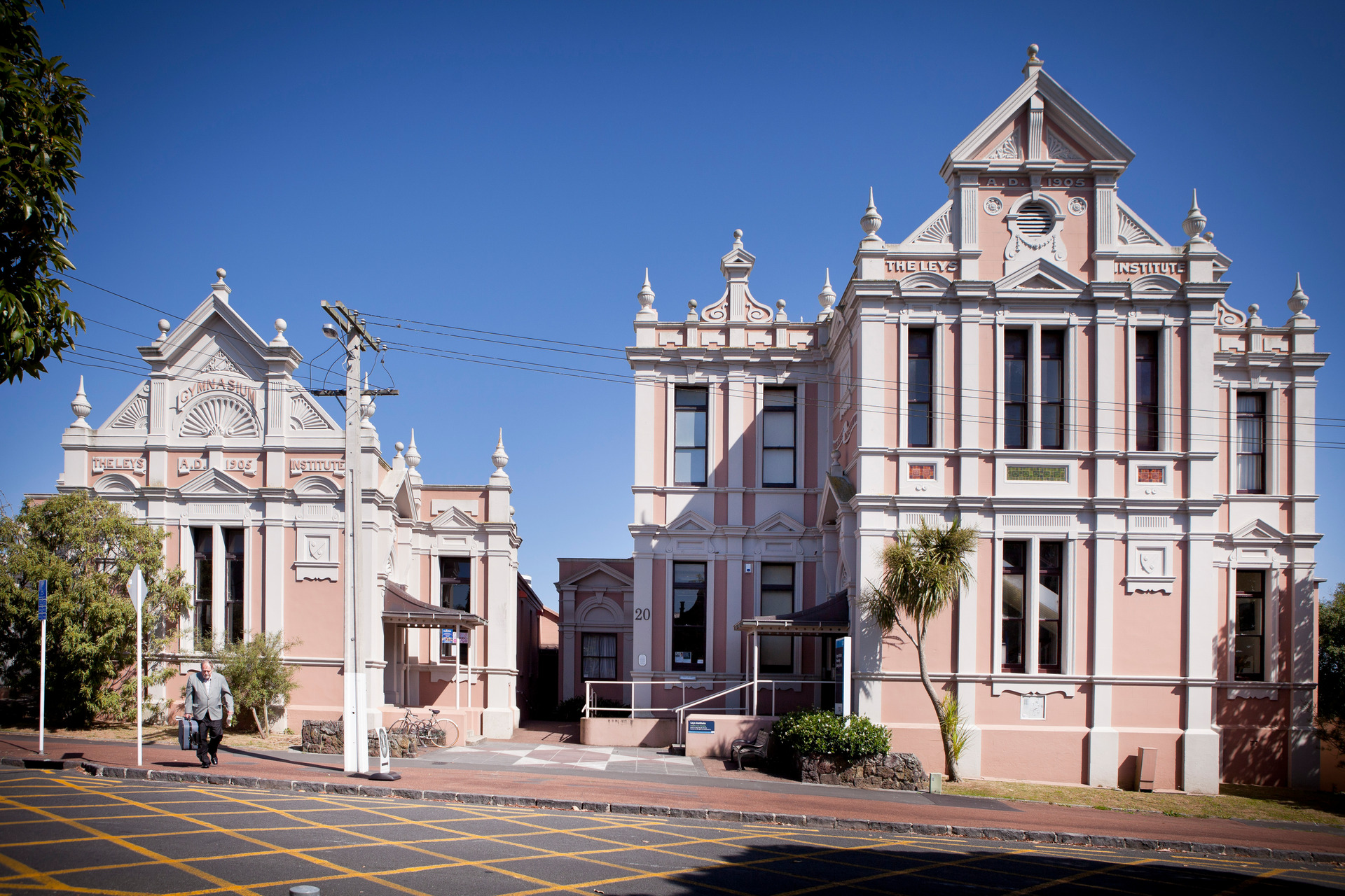 The Leys Institute in St Marys Bay has been closed since 2019 due to earthquake concerns. Photograph / Adele Krantz