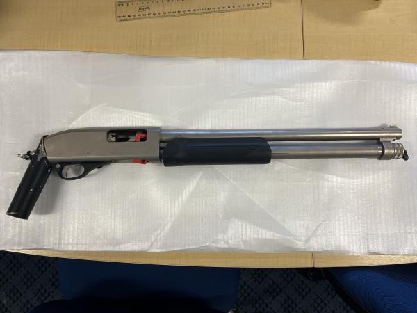 Another firearm seized by police. Photo / NZ Police