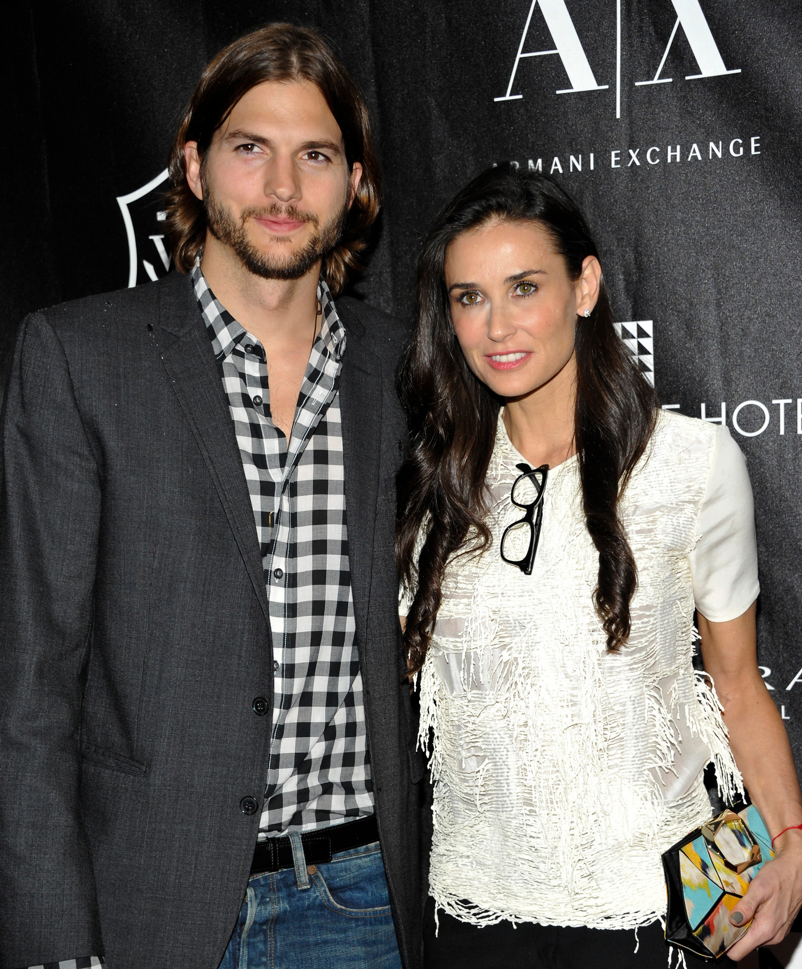 Ashton Kutcher and Demi Moore divorced in 2013. Photo / AP
