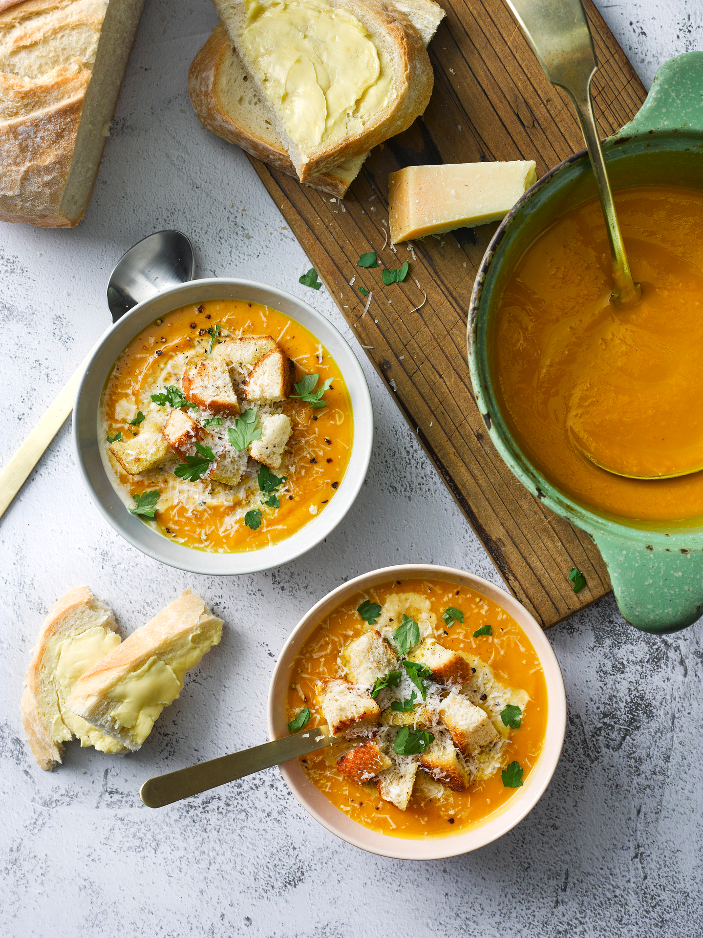 Vanya Insull's whole roasted pumpkin soup-image