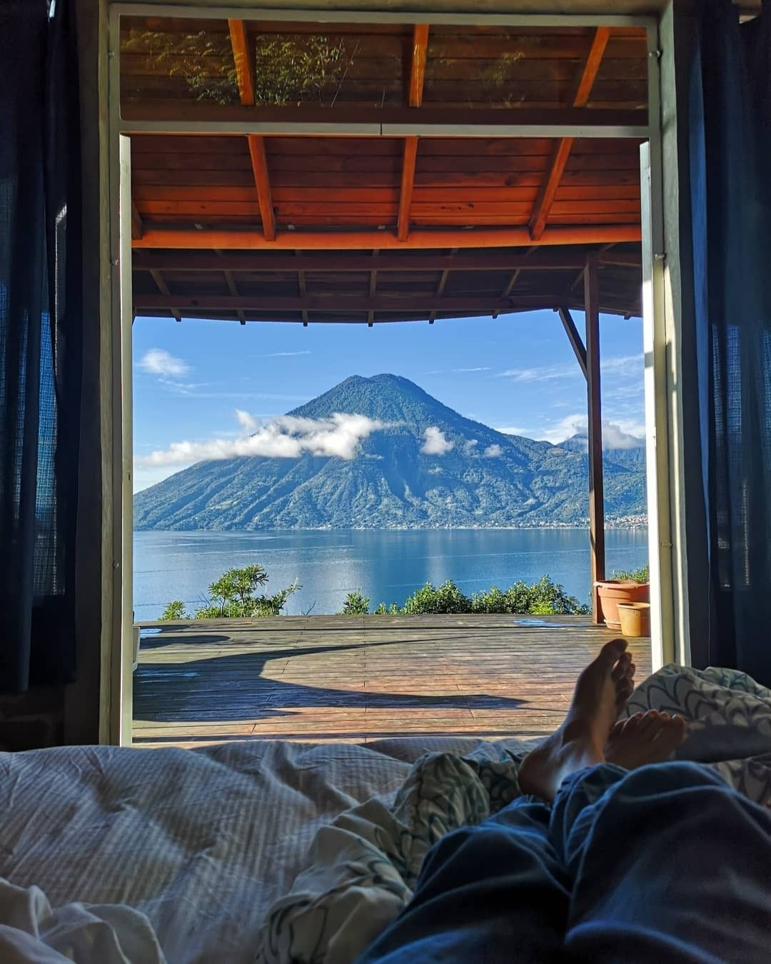 Live anywhere on Airbnb for a year: San Marcos La Laguna, Guatemala. Photo / @megaann.p
