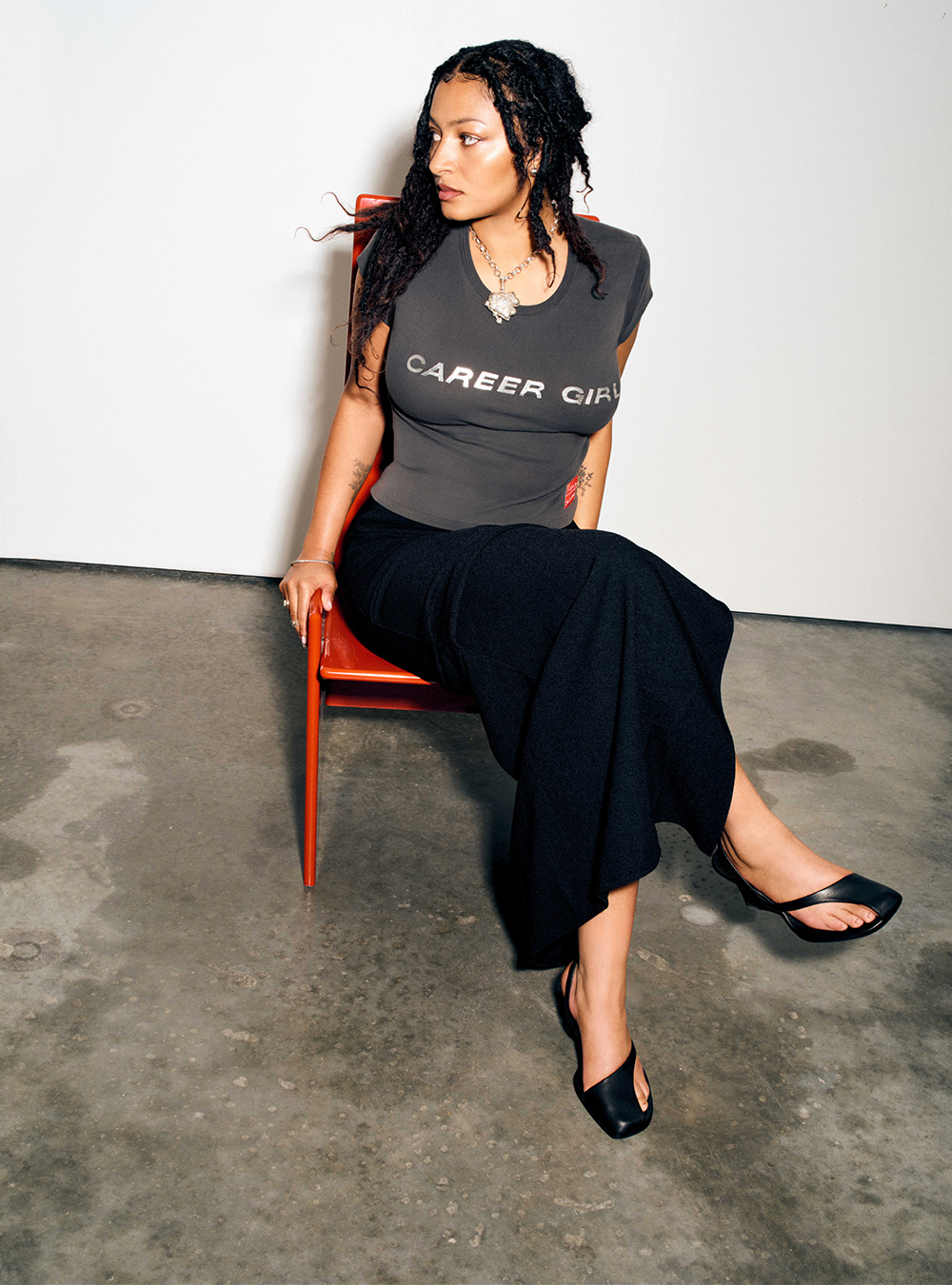 Presenter Lea Ogunlami. Photo / Letty Schmiterlow