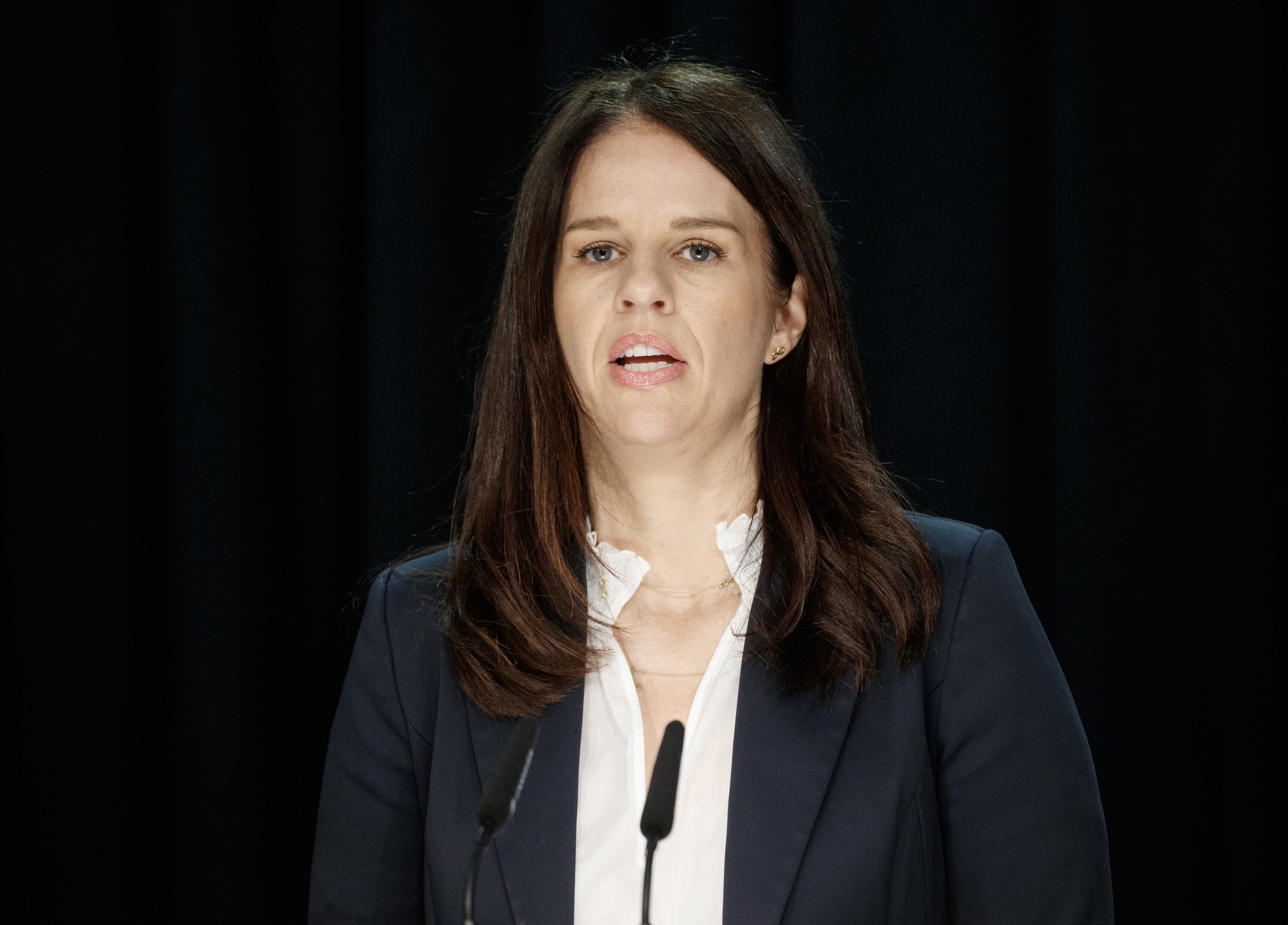 Minister Erica Stanford was approached at an event by a survivor, which prompted the change. Photo / Mark Mitchell 