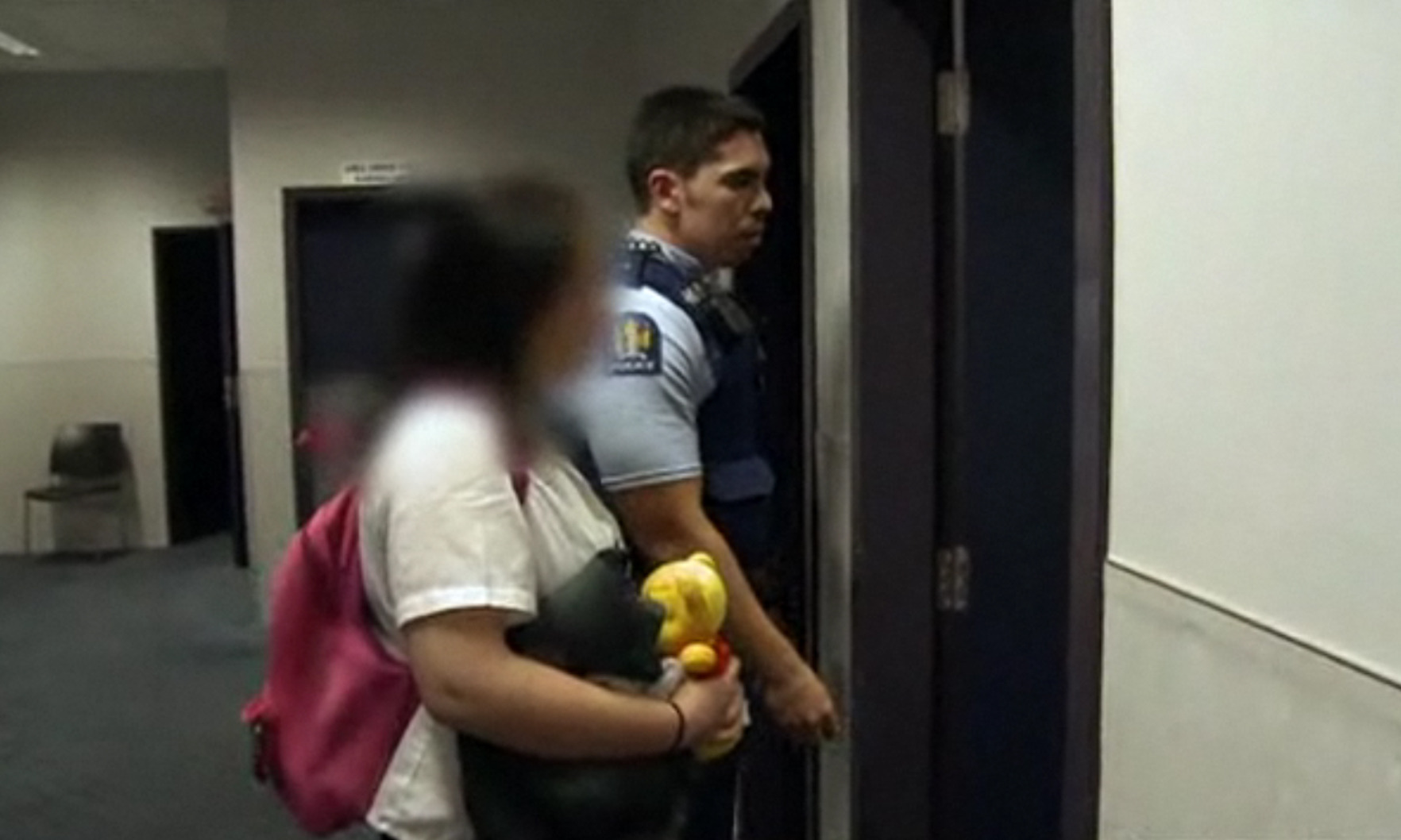 Police interactions with young people were criticised after two teens were photographed in a Whanganui street, apparently after doing nothing wrong. Photo / Supplied, File
