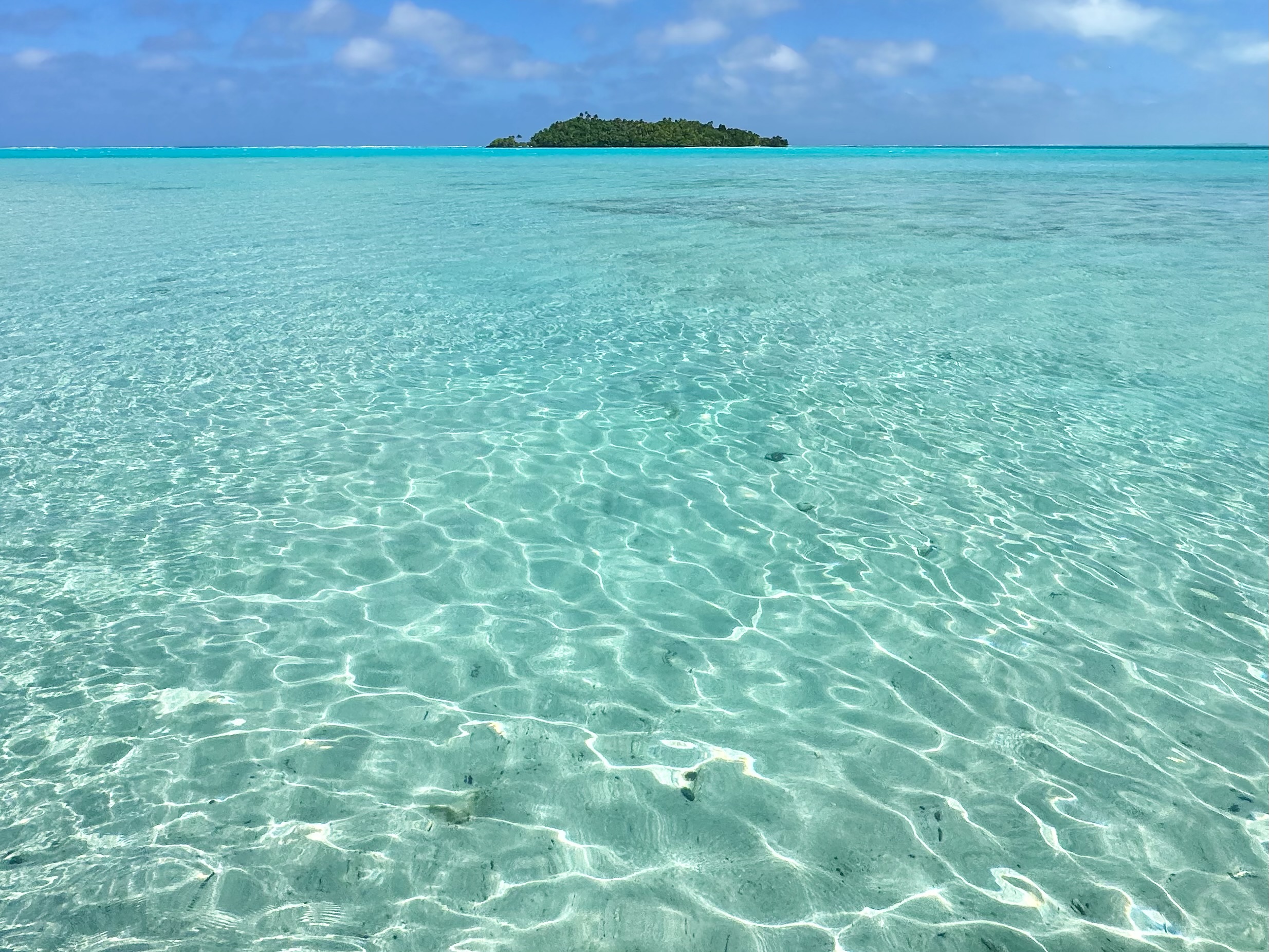 The six-hour Vaka Cruise around Aitutaki's lagoon offered breathtaking views, delicious food, and stops at stunning islands. Photo / Tim Roxborogh