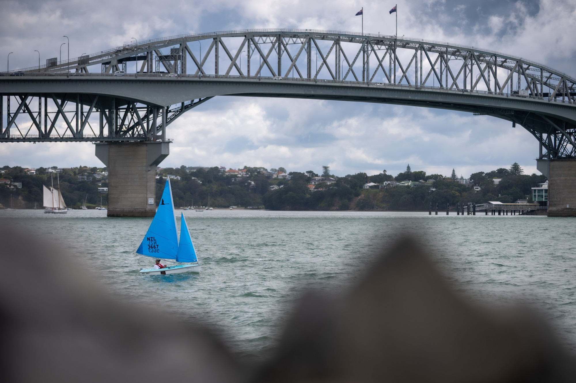 The Auckland Harbour Bridge may once again be tolled. Photo / Michael Craig