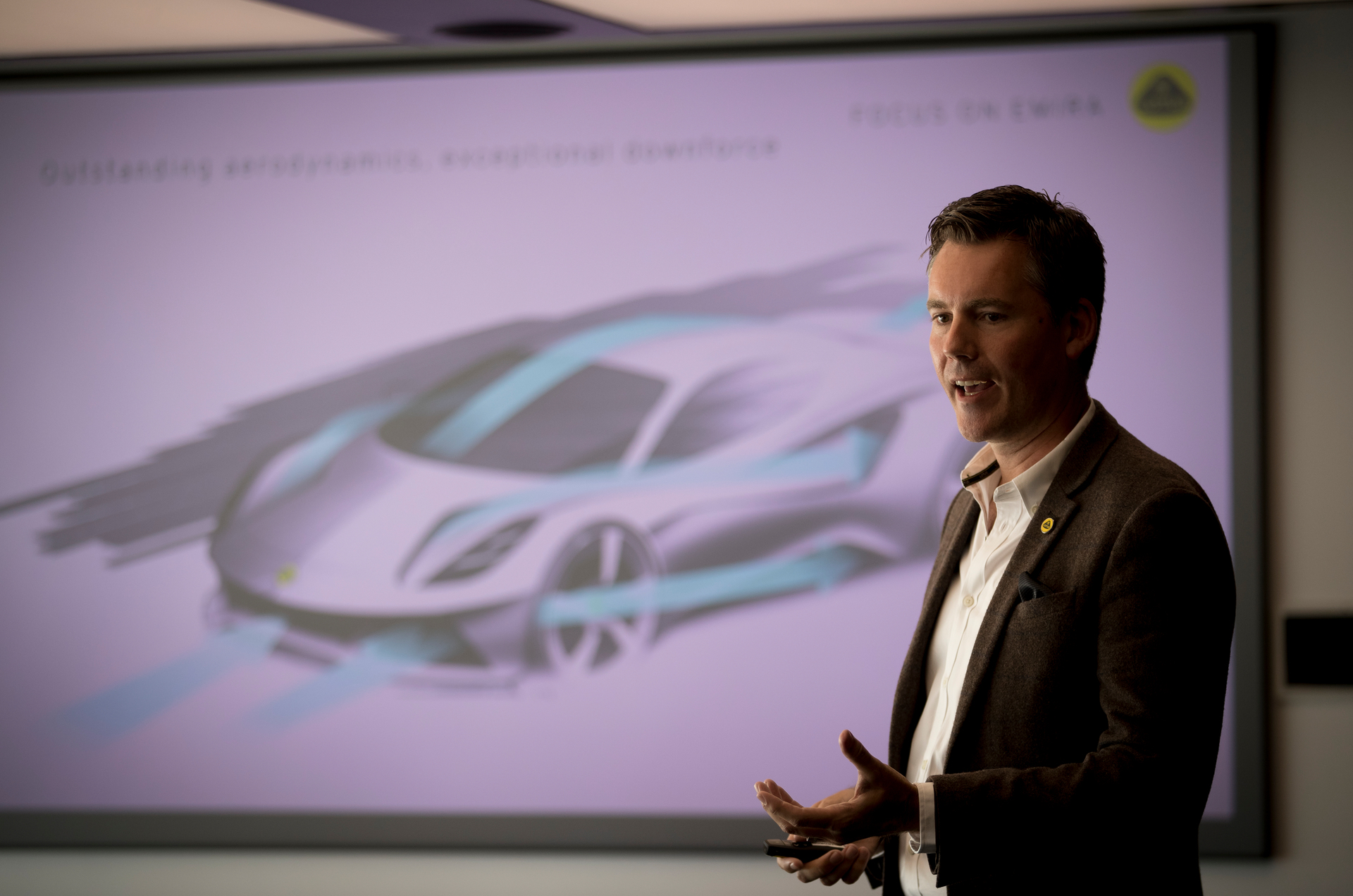 Lotus Asia Pacific regional director Dan Balmer. Photo / Dean Purcell