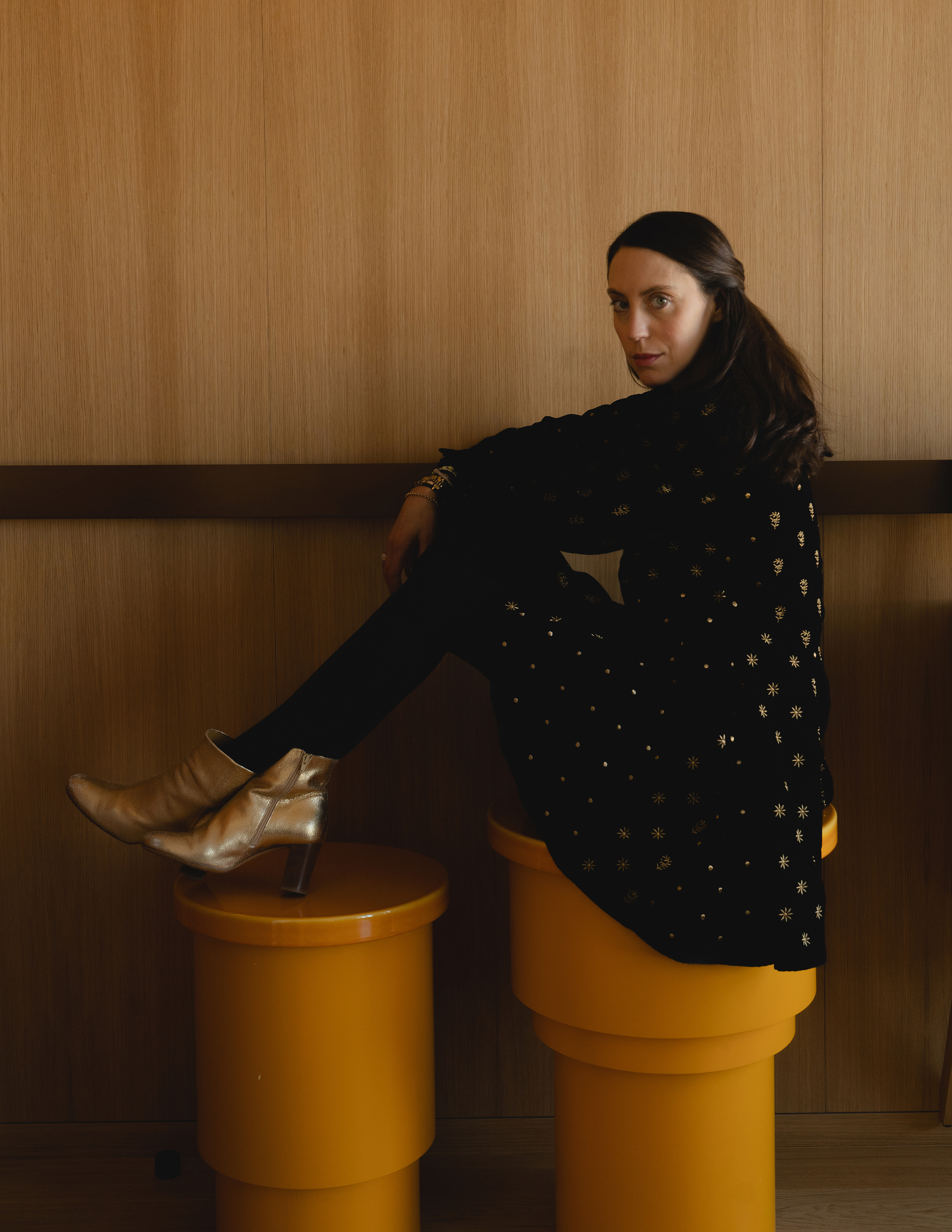 Like Emily Cooper, Rebecca Leffler moved to Paris in her 20s. “She has an entry level marketing position and can afford expensive designer dresses,” Leffler said of Emily. “Are they kidding?” Photo / Cedrine Scheidig, The New York Times