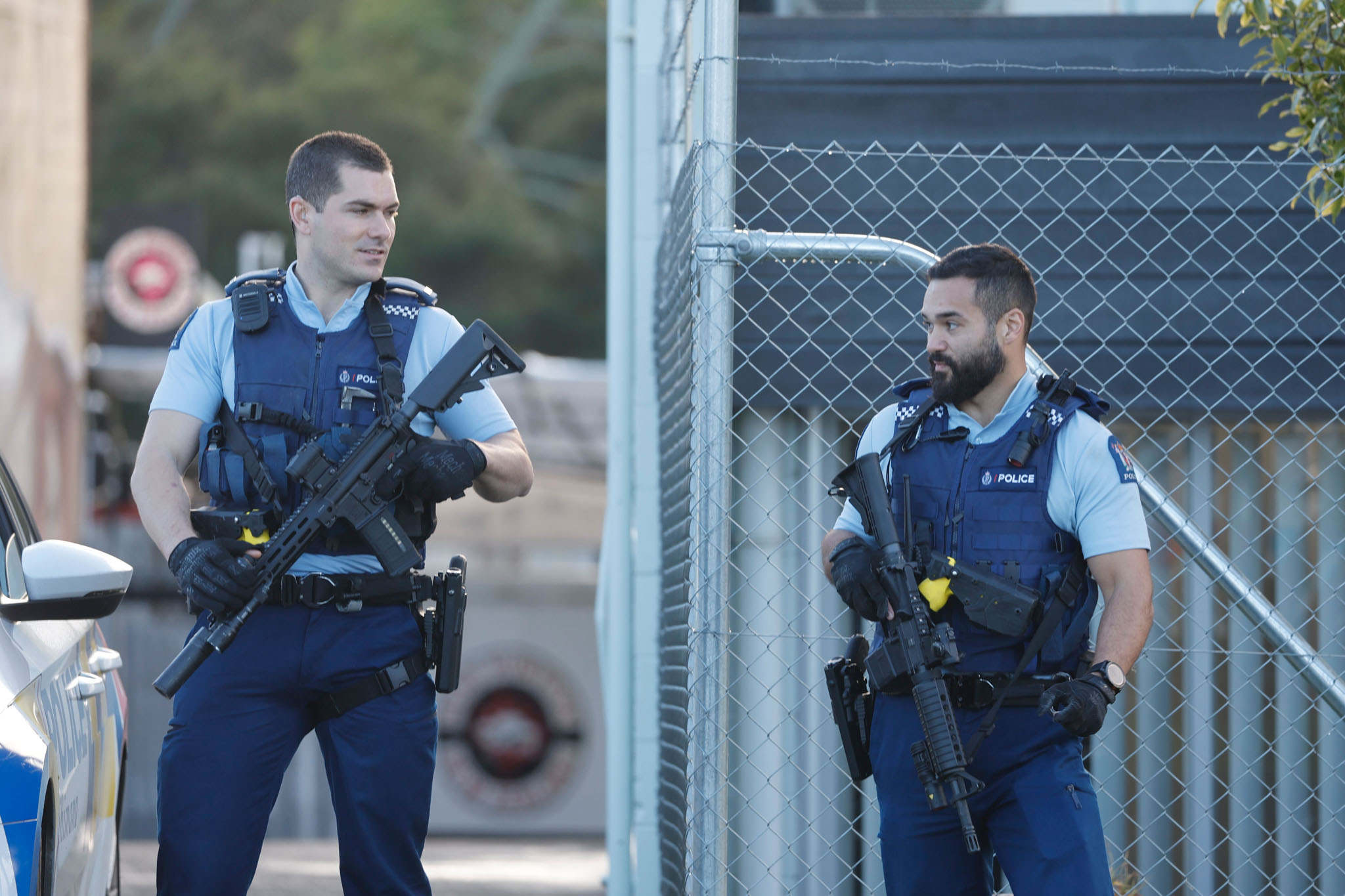 Police raided the gang pad of the Head Hunters on View Rd in Henderson, Auckland. Photo / Michael Craig