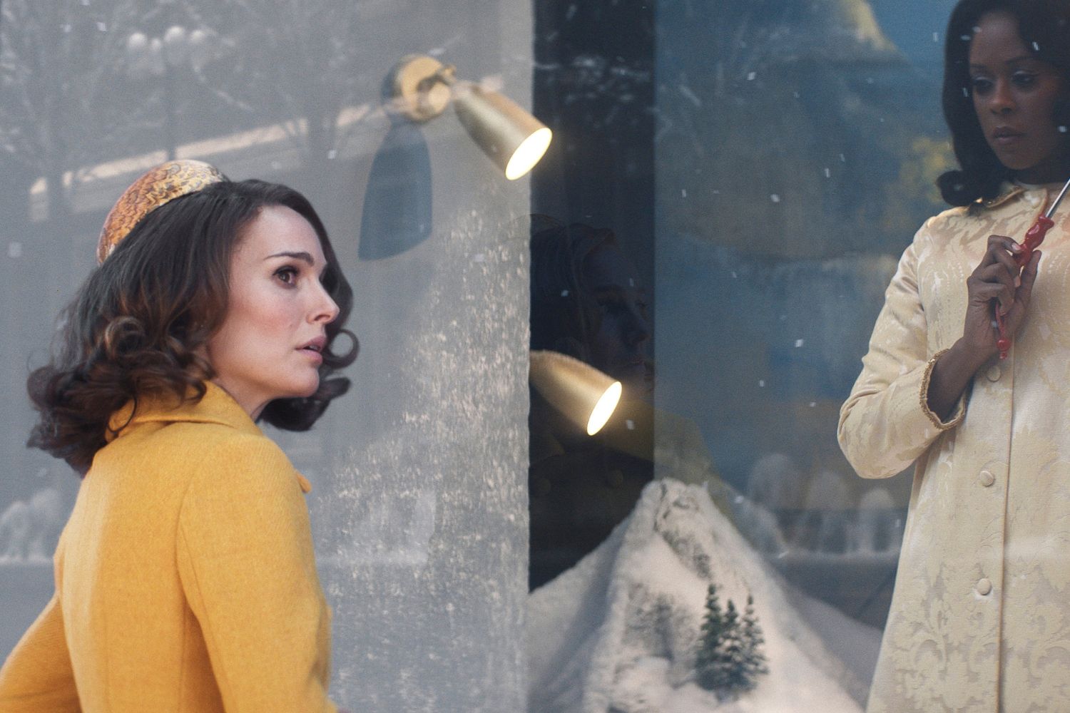 Natalie Portman as Maddie Schwartz (left) and Moses Ingram as Cleo Johnson in Apple TV Plus's Lady in the Lake. Photo / Apple TV Plus
