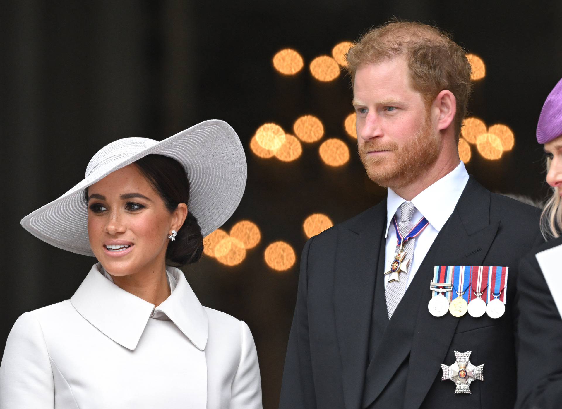 Prince Harry and Meghan Markle were met with a mixture of cheers and boos as they attended their first royal engagement in two years. Photo / Getty Images