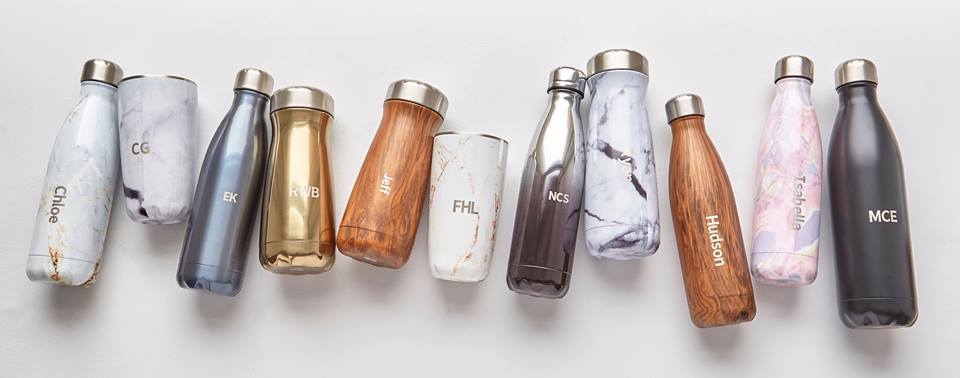 Gisele Bundchen sports her reusable water bottle.