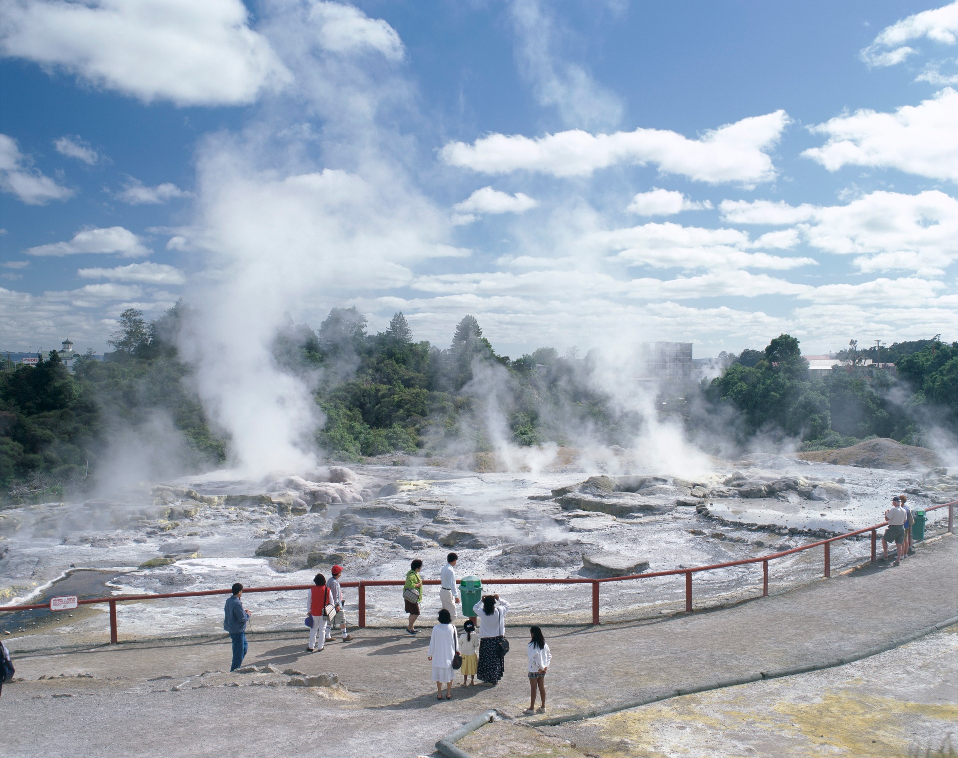 Pōhutu geyser in Rotorua. Photo / Getty Images