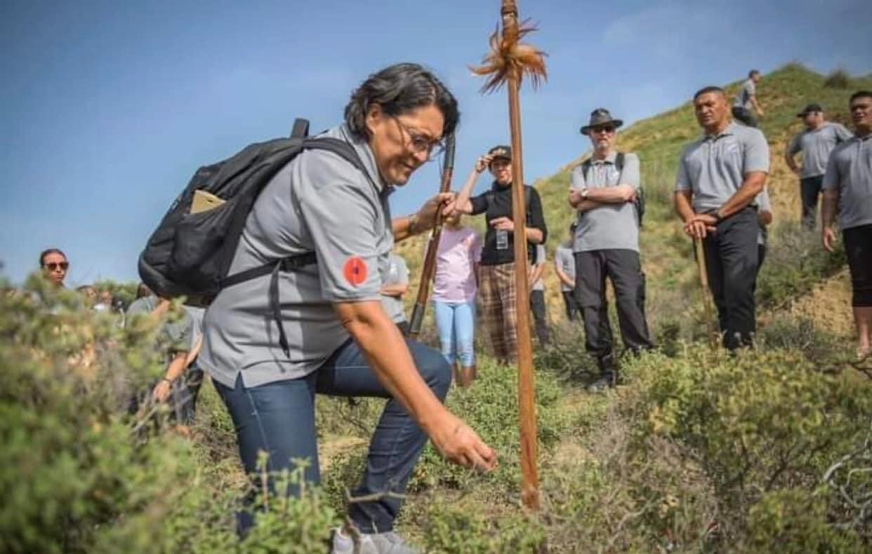 As Minister for Veterans Meka Whaitiri visited Gallipoli in Turkey last year. Photo / Supplied