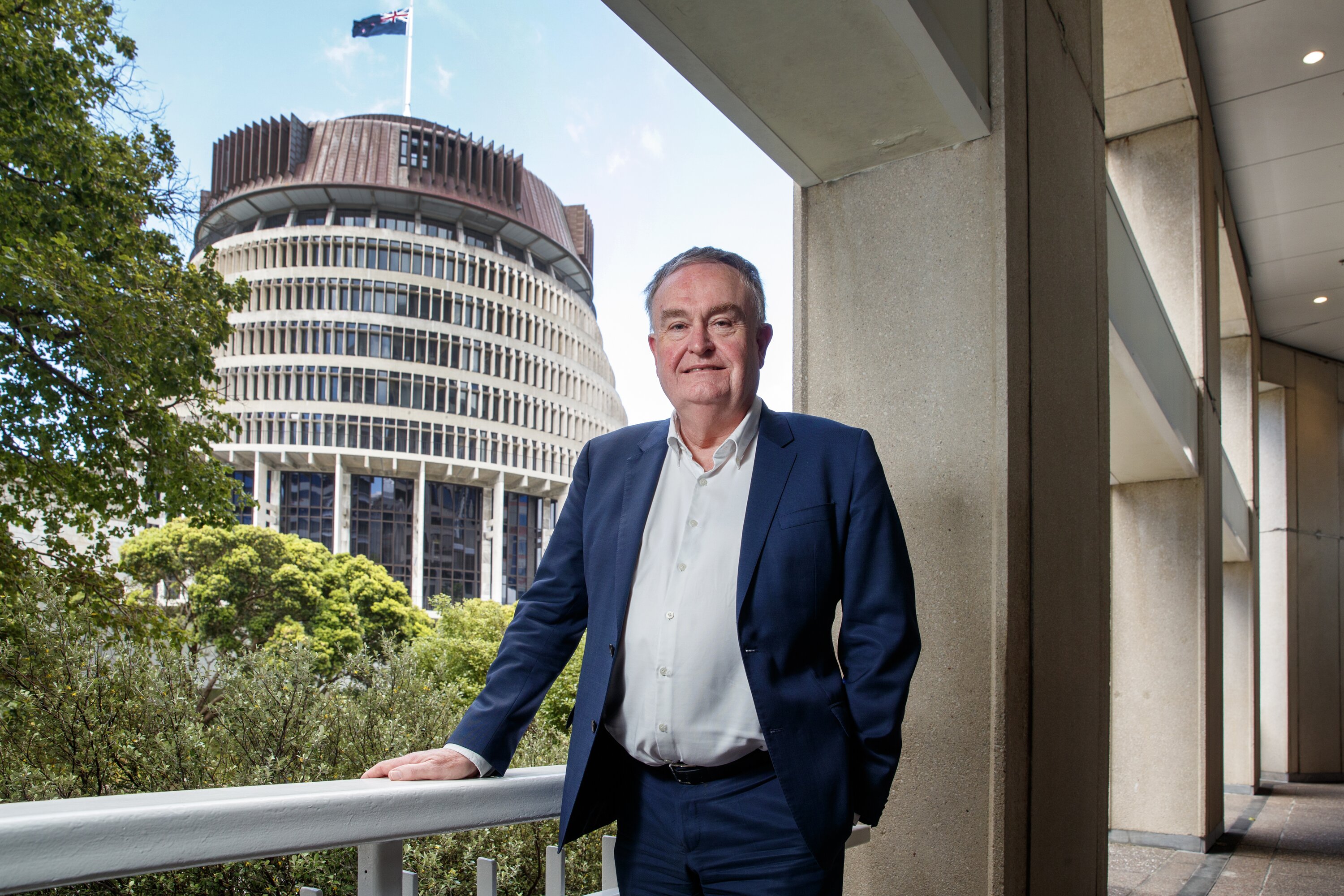 Chief executive and secretary to the Treasury Iain Rennie is vocal about the Treasury's position on big issues like funding NZ Super. Photo / Mark Mitchell