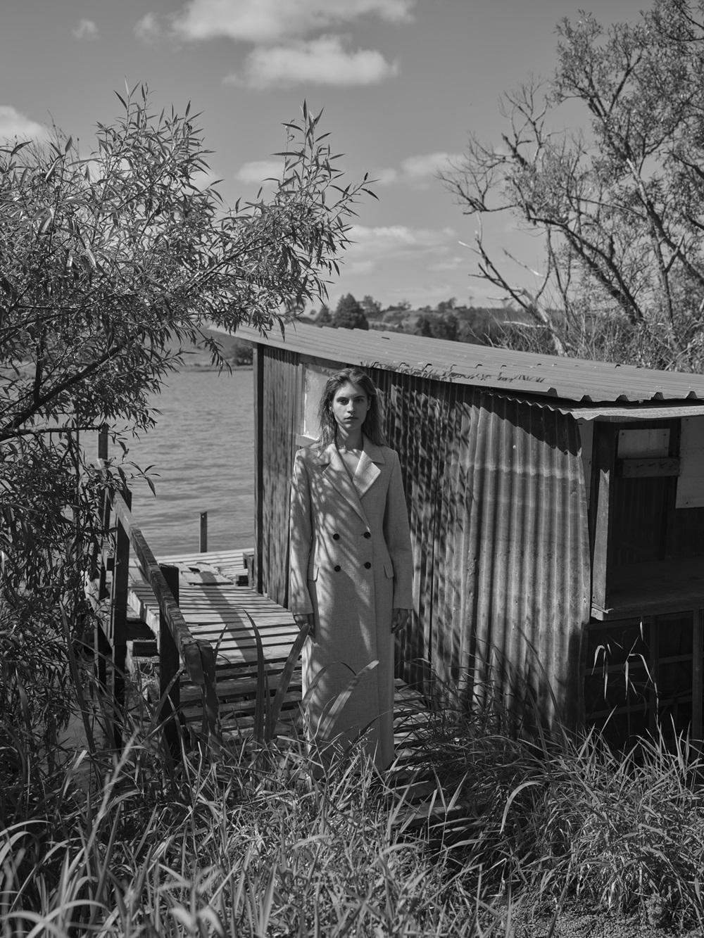 Tailored separates are a part of Wynn Crawshaw's design DNA. Photo / Derek Henderson