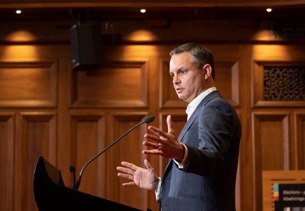 Climate Change Minister James Shaw. Photo / Mark Mitchell